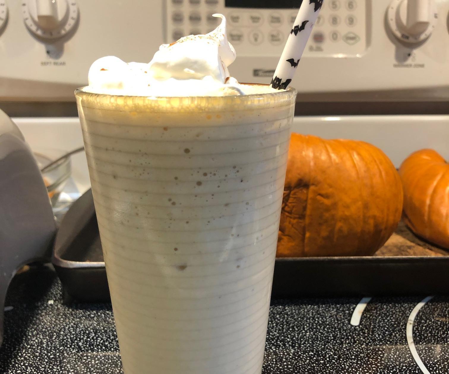 Pumpkin Spiced Latte Milkshake
