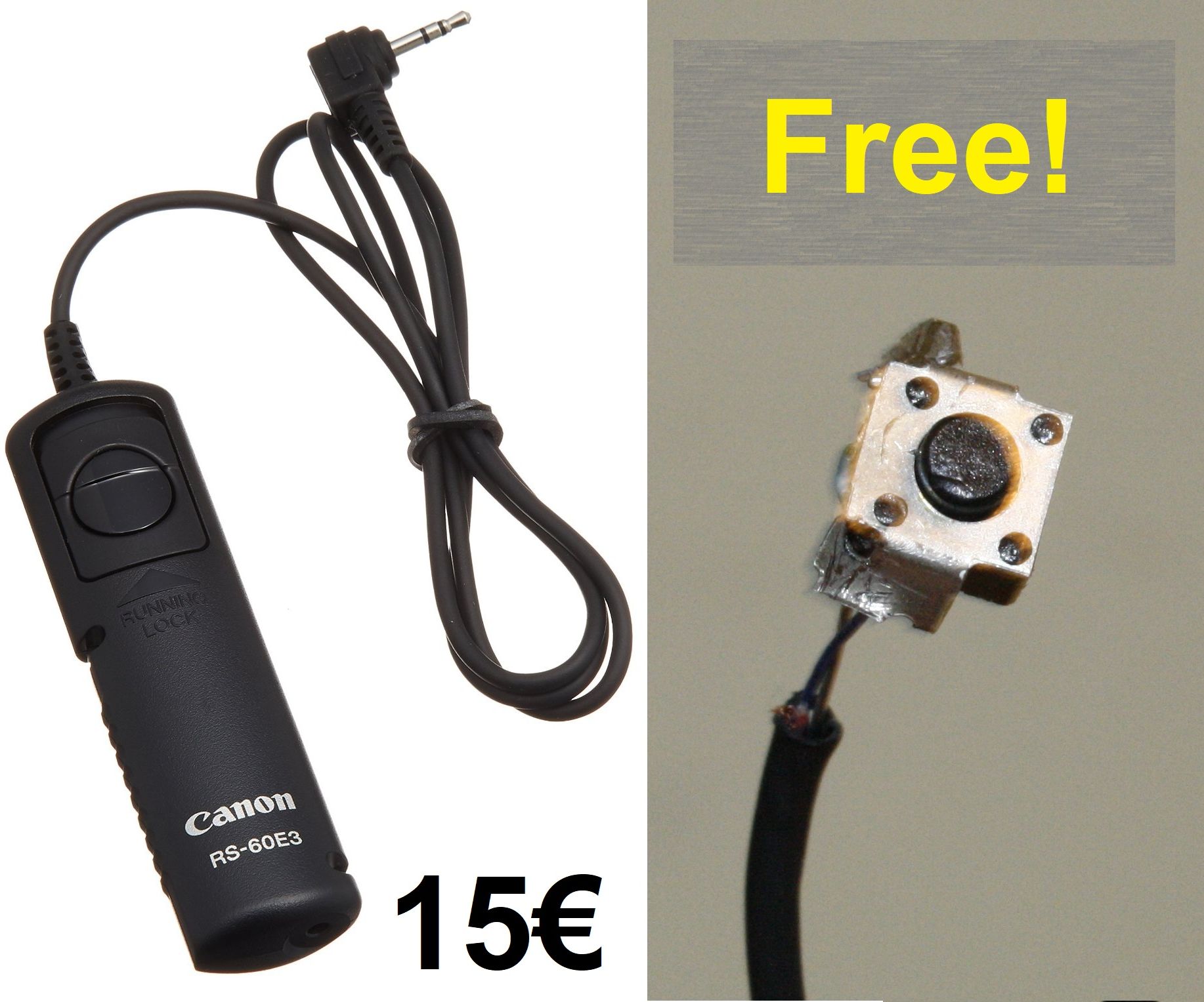 Homemade Remote Shutter Using Earphones.