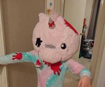 Zombie Unicorn Costume