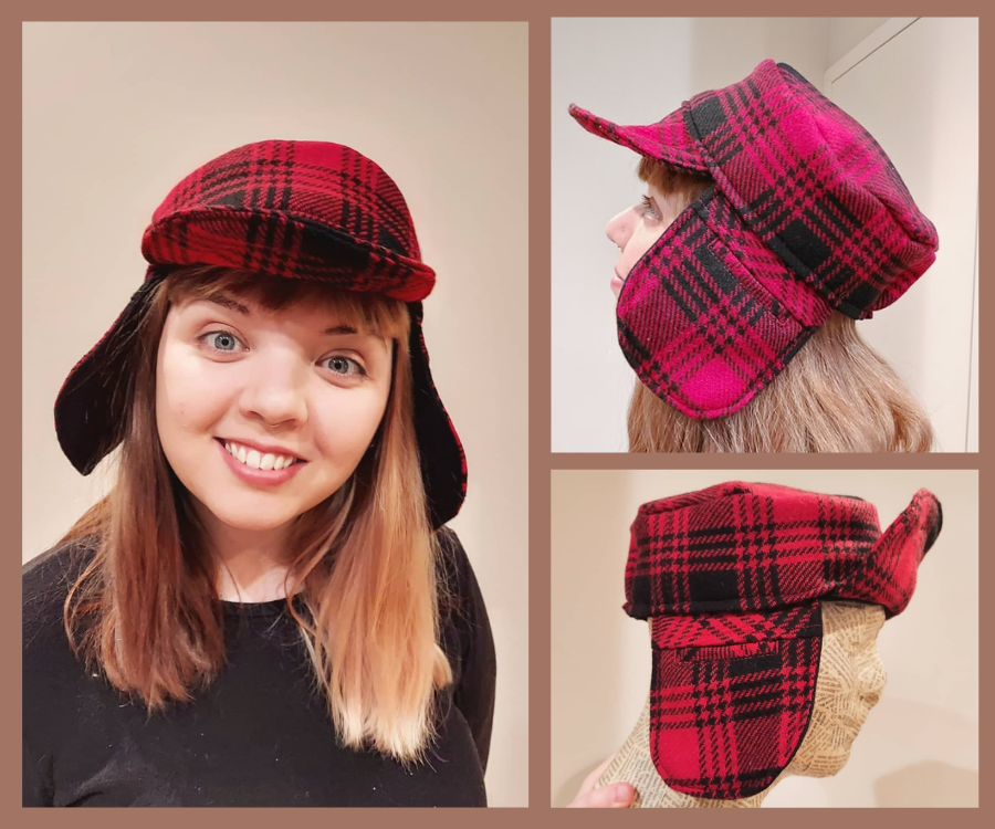 Upcycled Trapper Hat