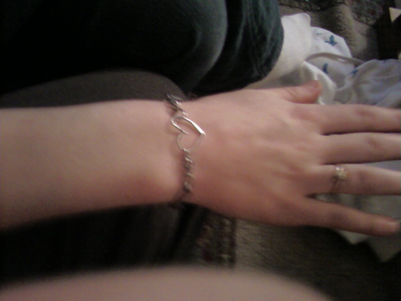 Soldered Paper Clip Bracelet