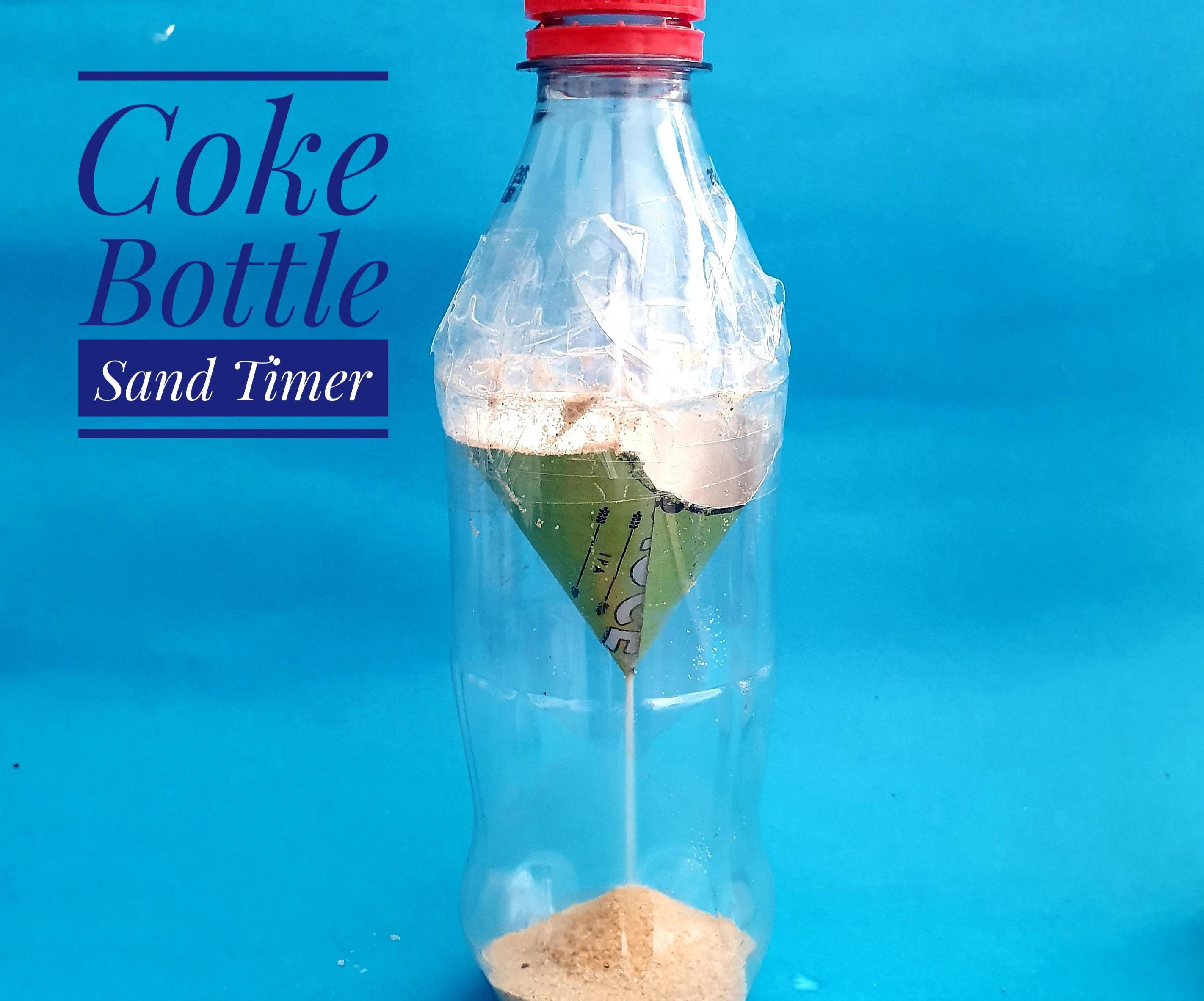Plastic Coke Bottle 2 Minute Sand Timer