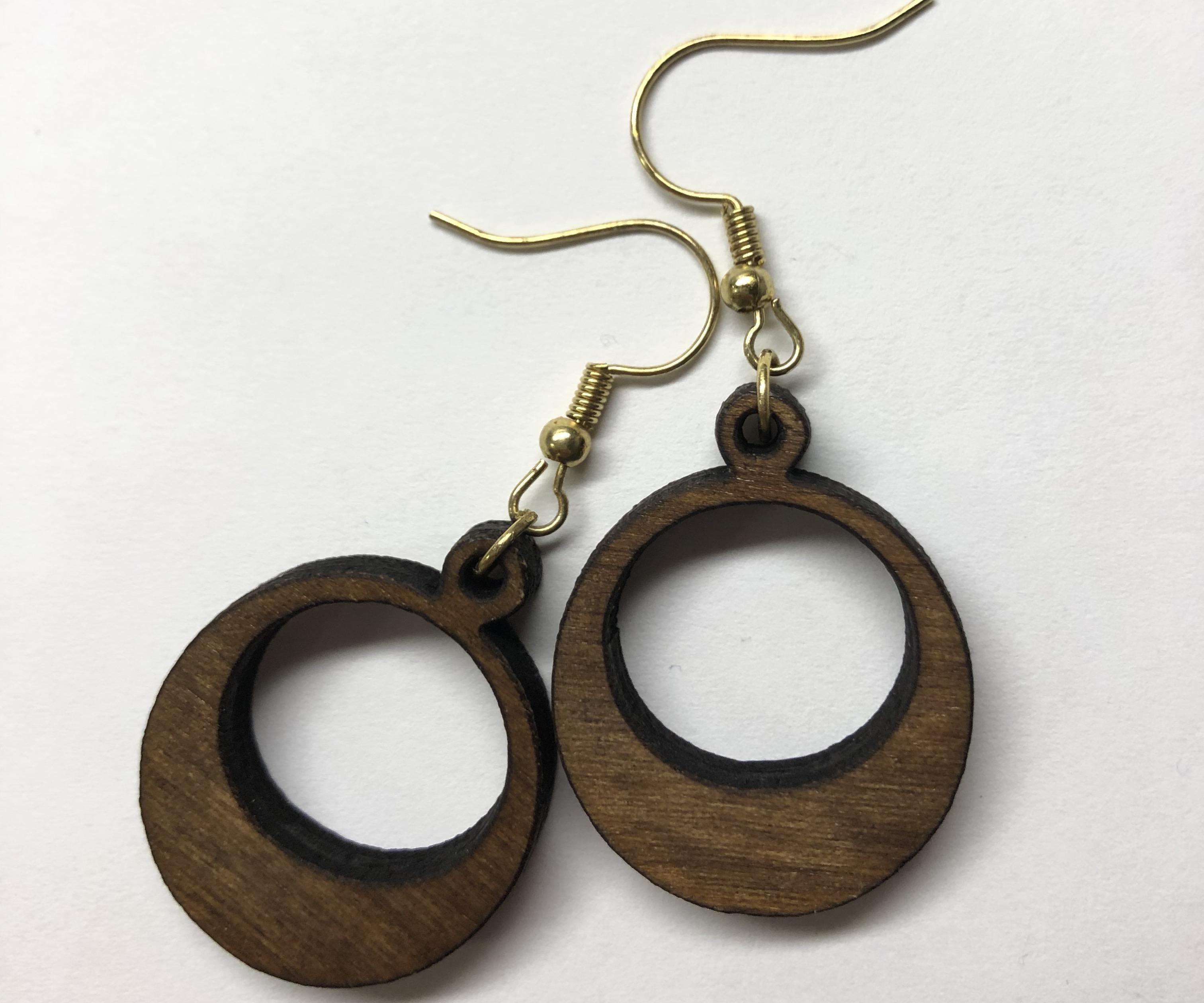 How to Make Laser Cut Earrings!