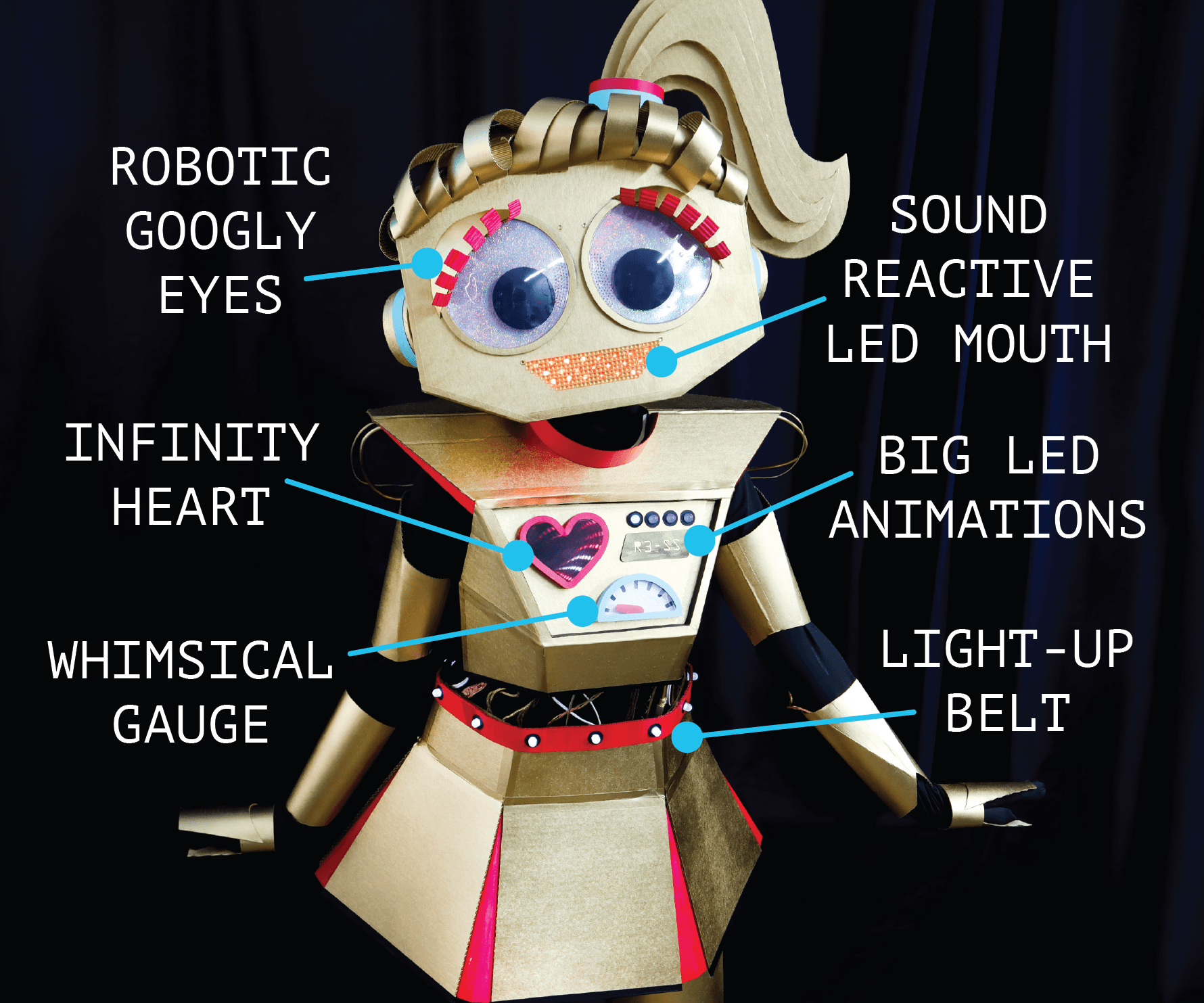 *6 WAYS* to Make a Cardboard Robot Costume REALLY Robotic