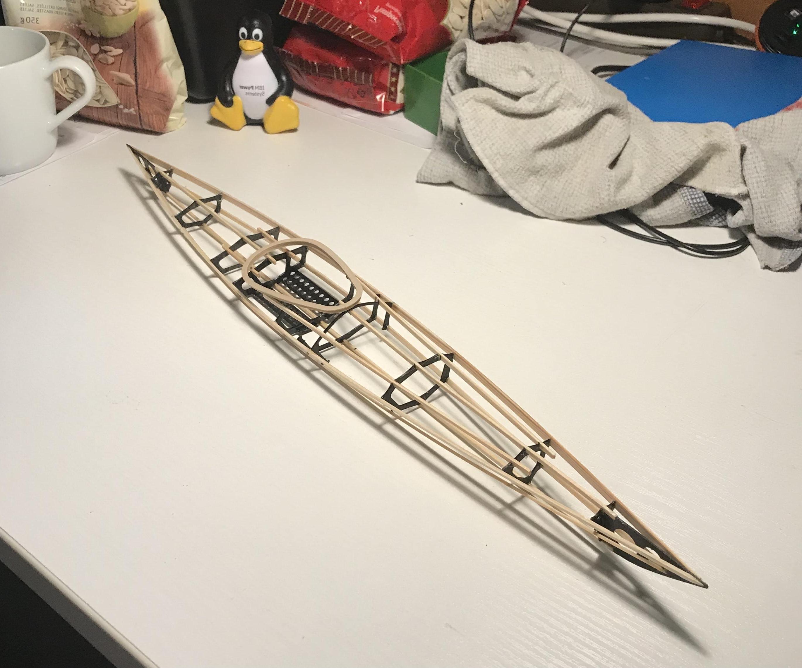 Fuselage Frame Kayak Model