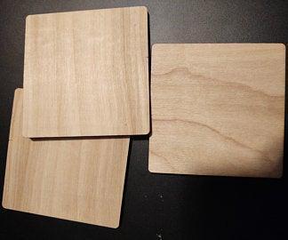 Simple Wooden Coasters