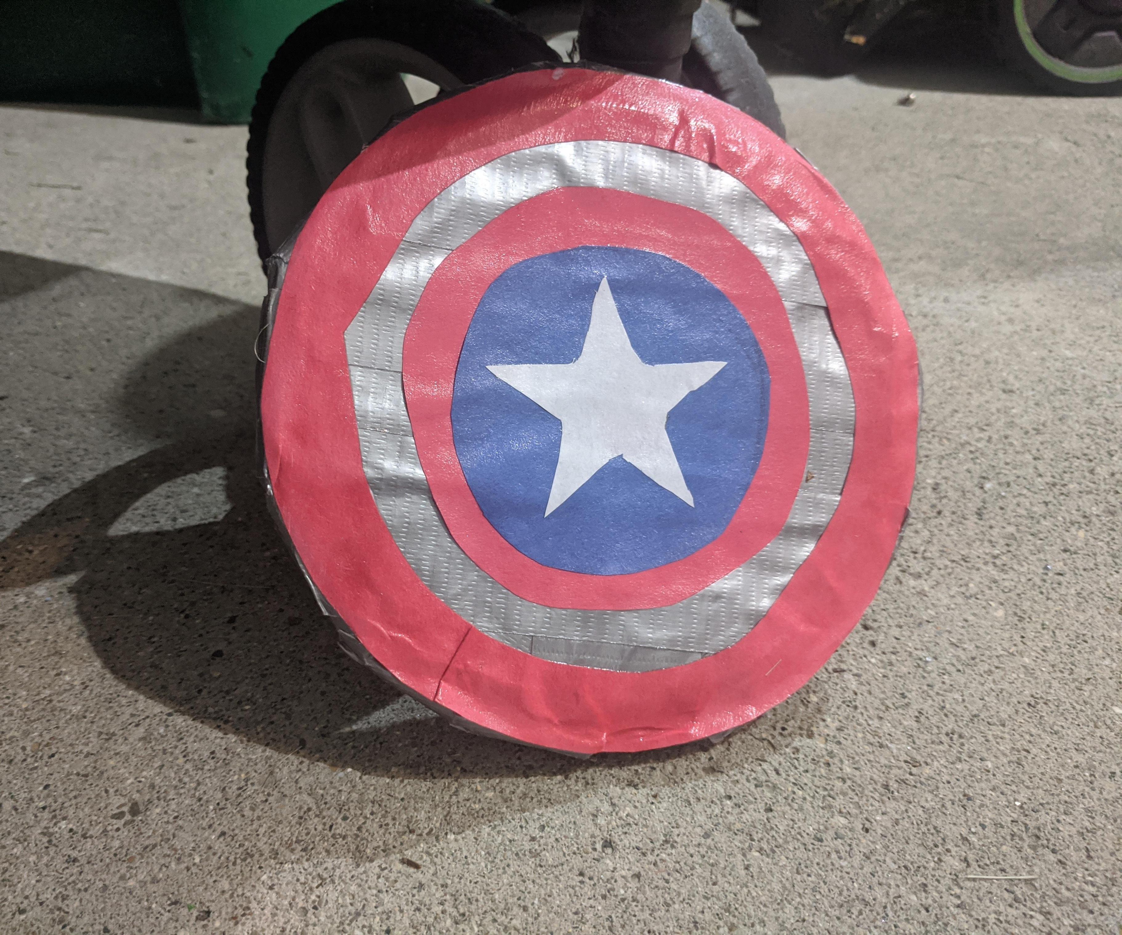 Bouncing Shield(Captain America)