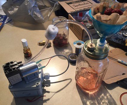 Infused Whiskey Vacuum Filter