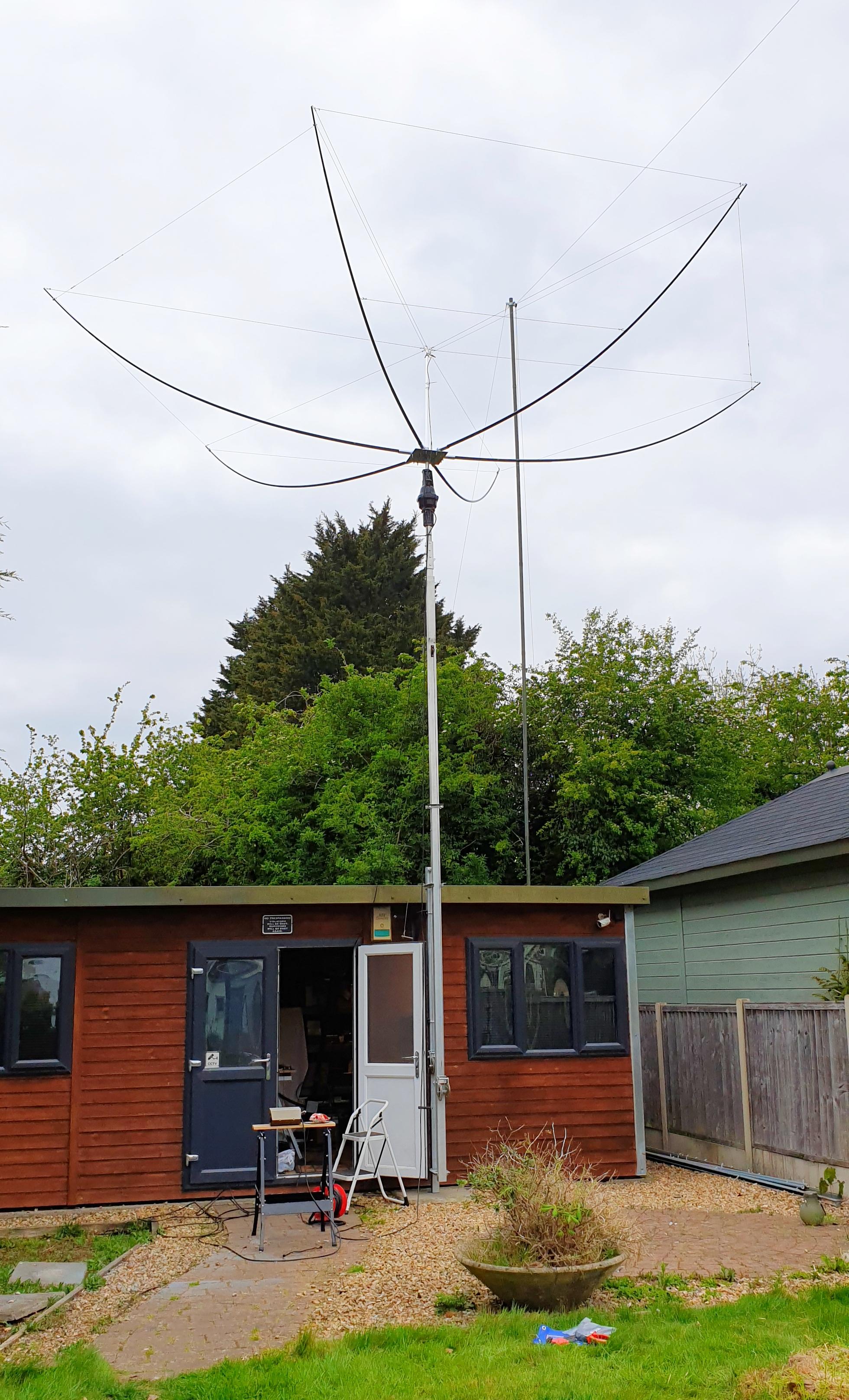 Broadband Hex Beam Antenna - 6 Band
