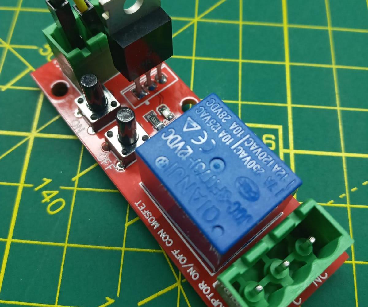 ON/OFF SWITCH WITH MOSFET