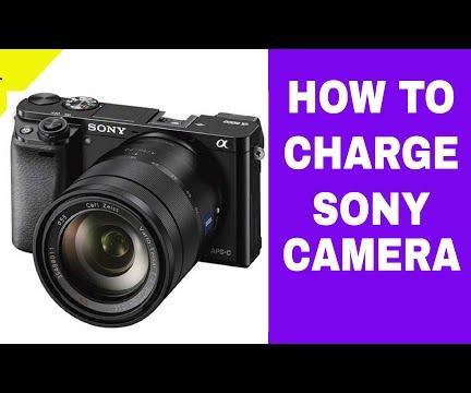 How to Charge Sony A6000 Camera 