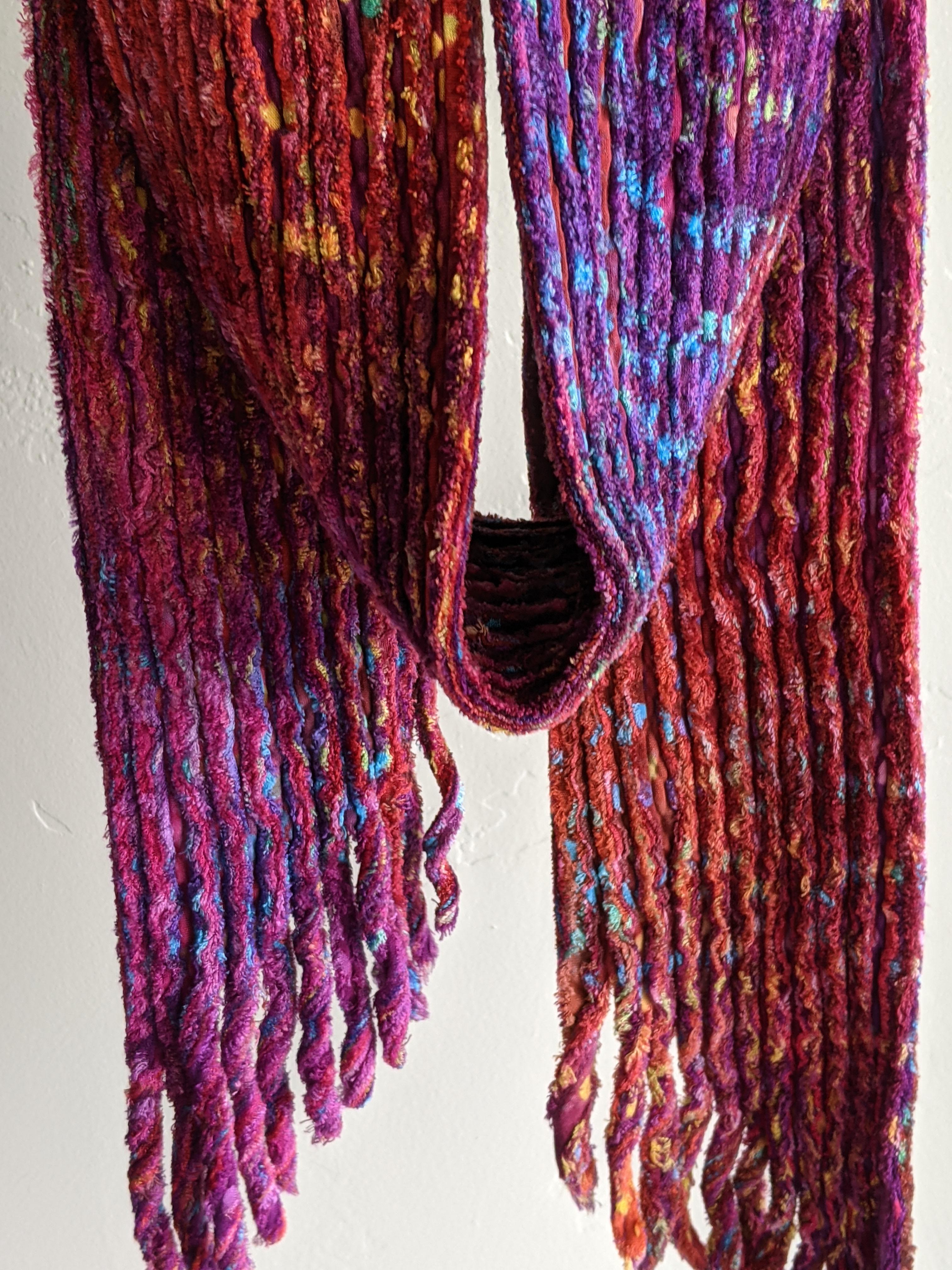 Faux Chenille Scarf