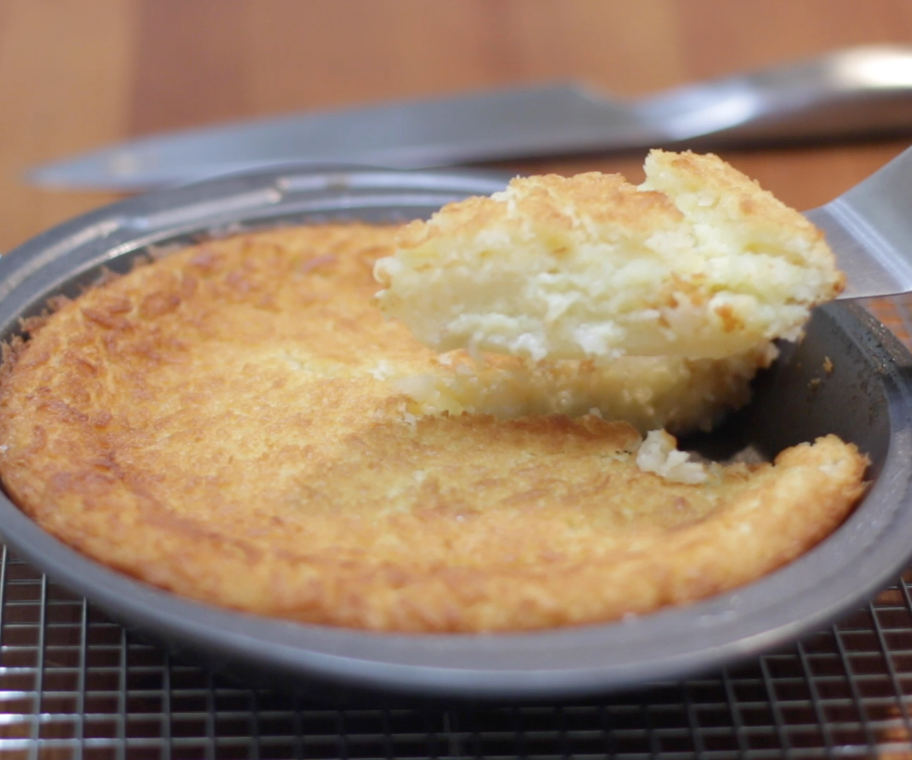 Impossible Coconut Pie