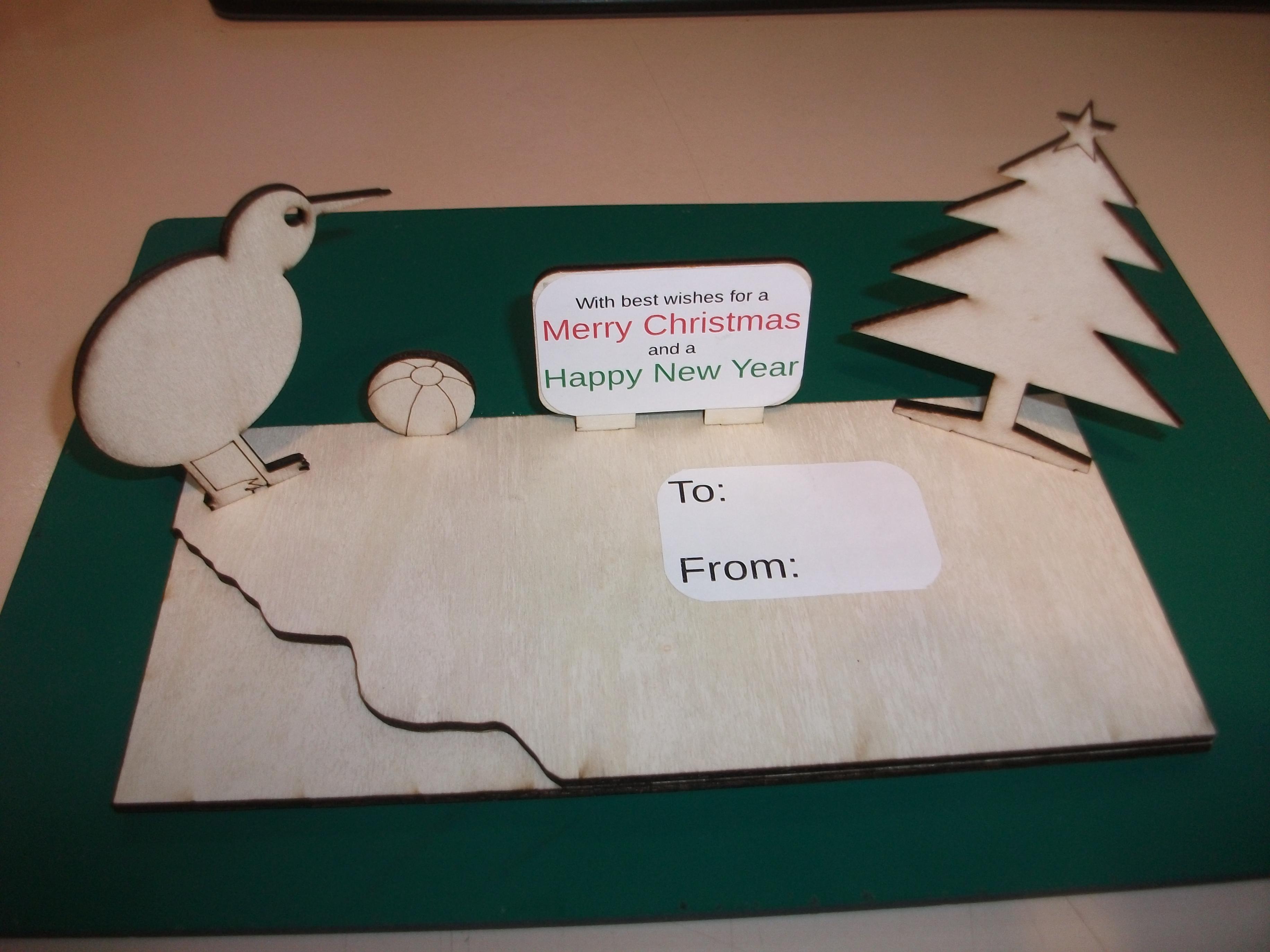 Summer Christmas Card