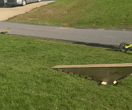 Scrappy Multifunction Bike Ramp & Teeter Totter