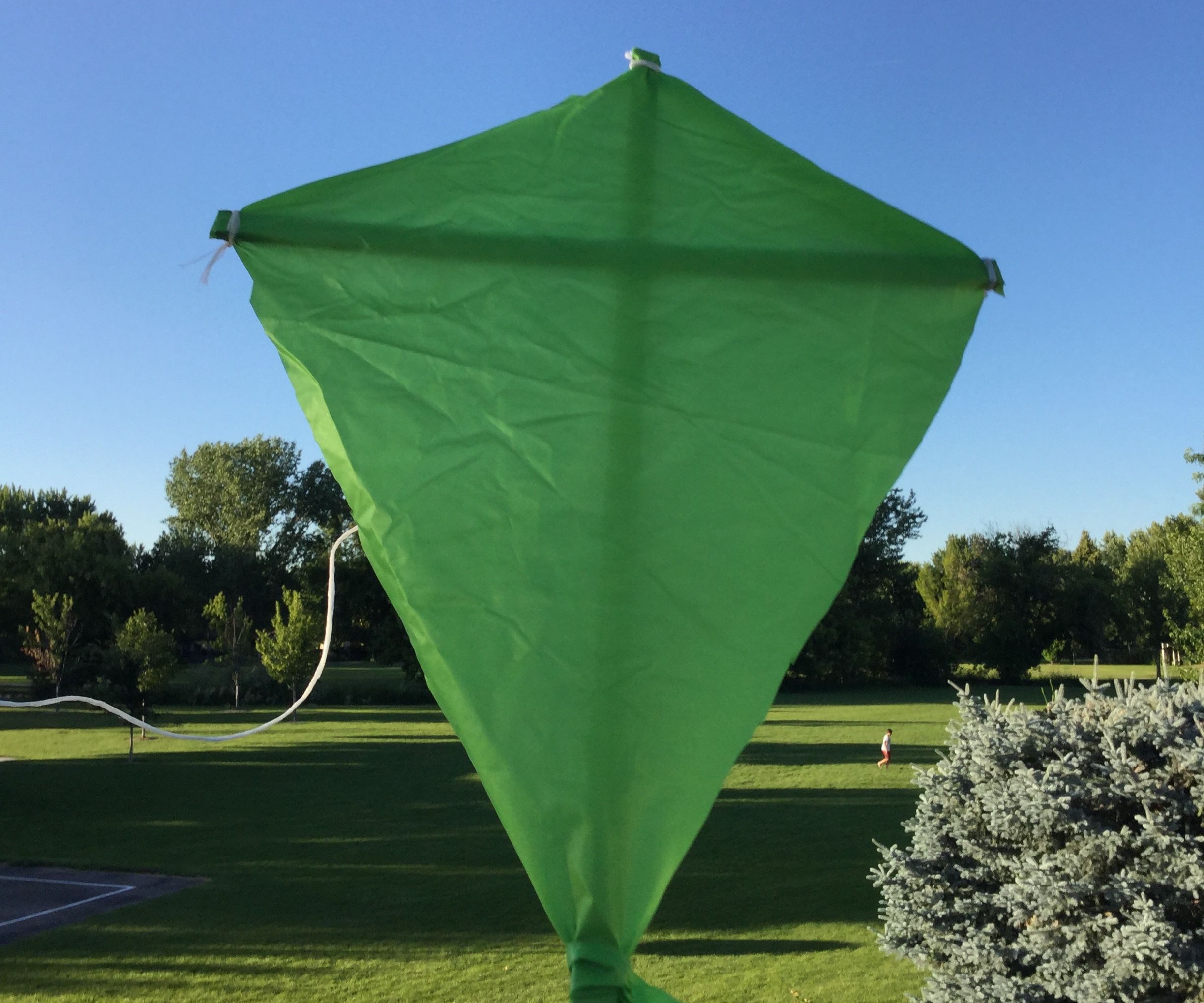 Homemade Kite From an Old Tent