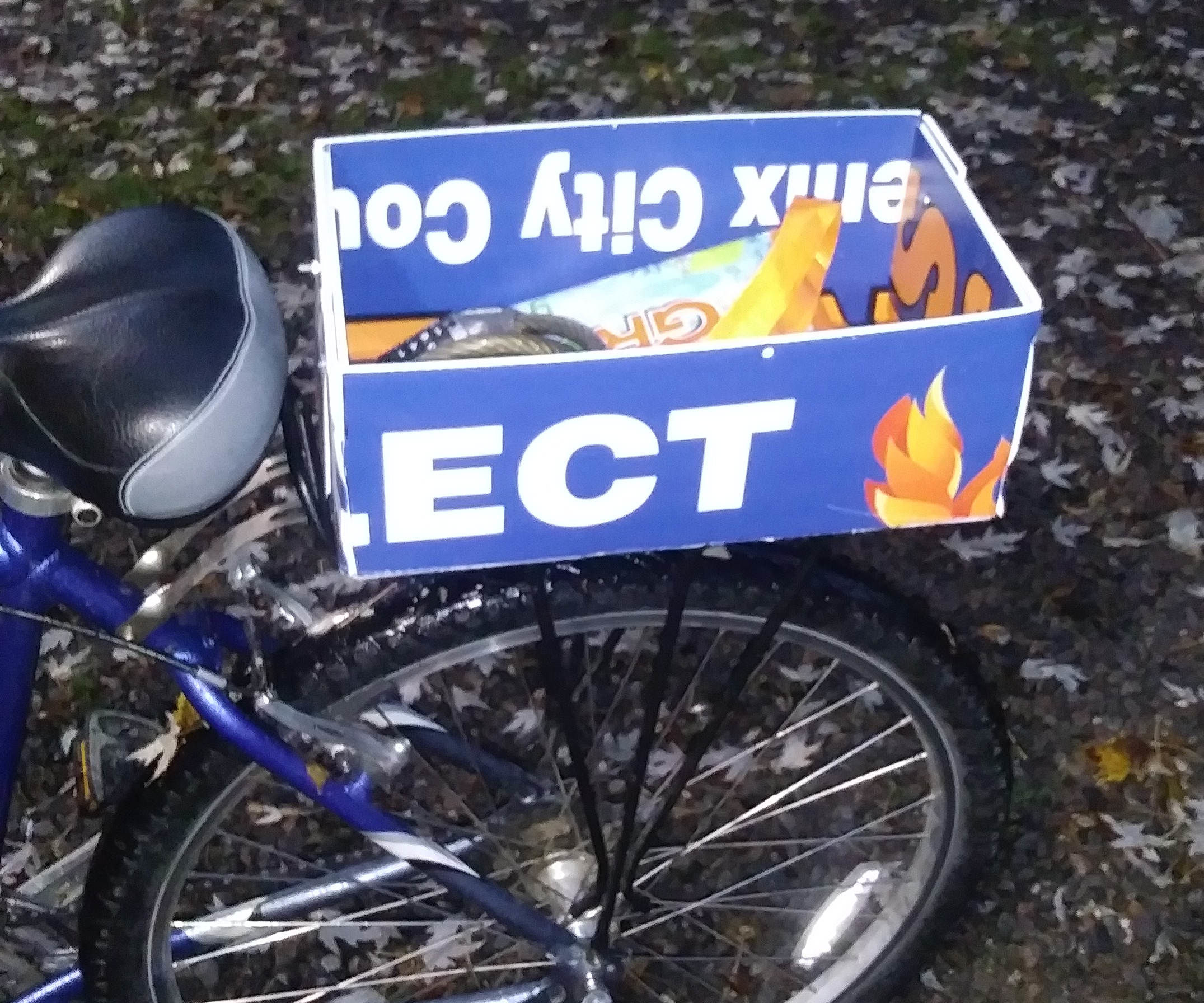 The Amazing Grocery-Getter Box for Bikes