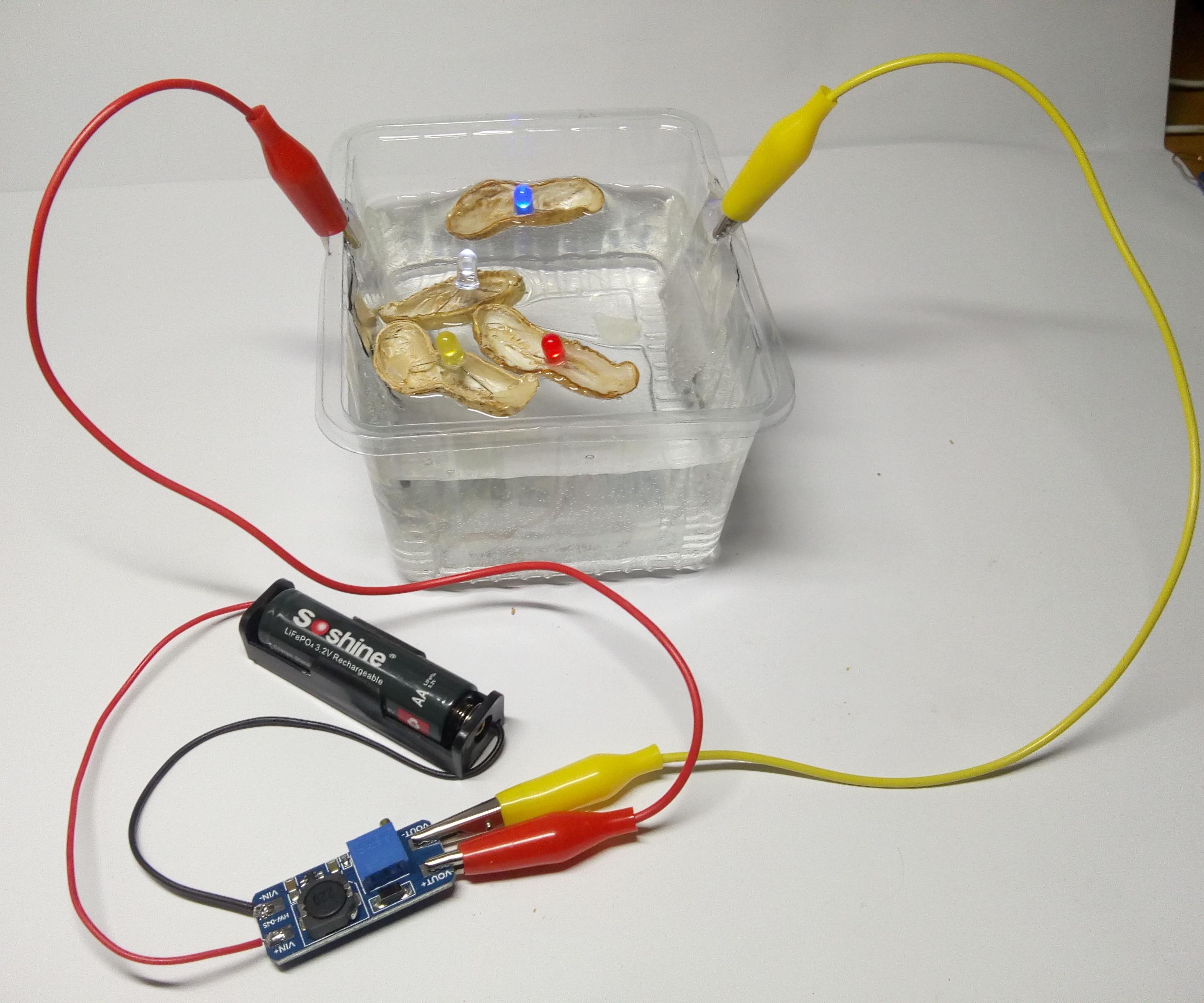 Floating LEDs on Water