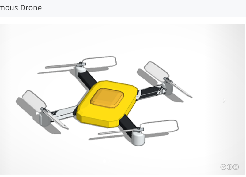 3D Printed Autonomous Drone