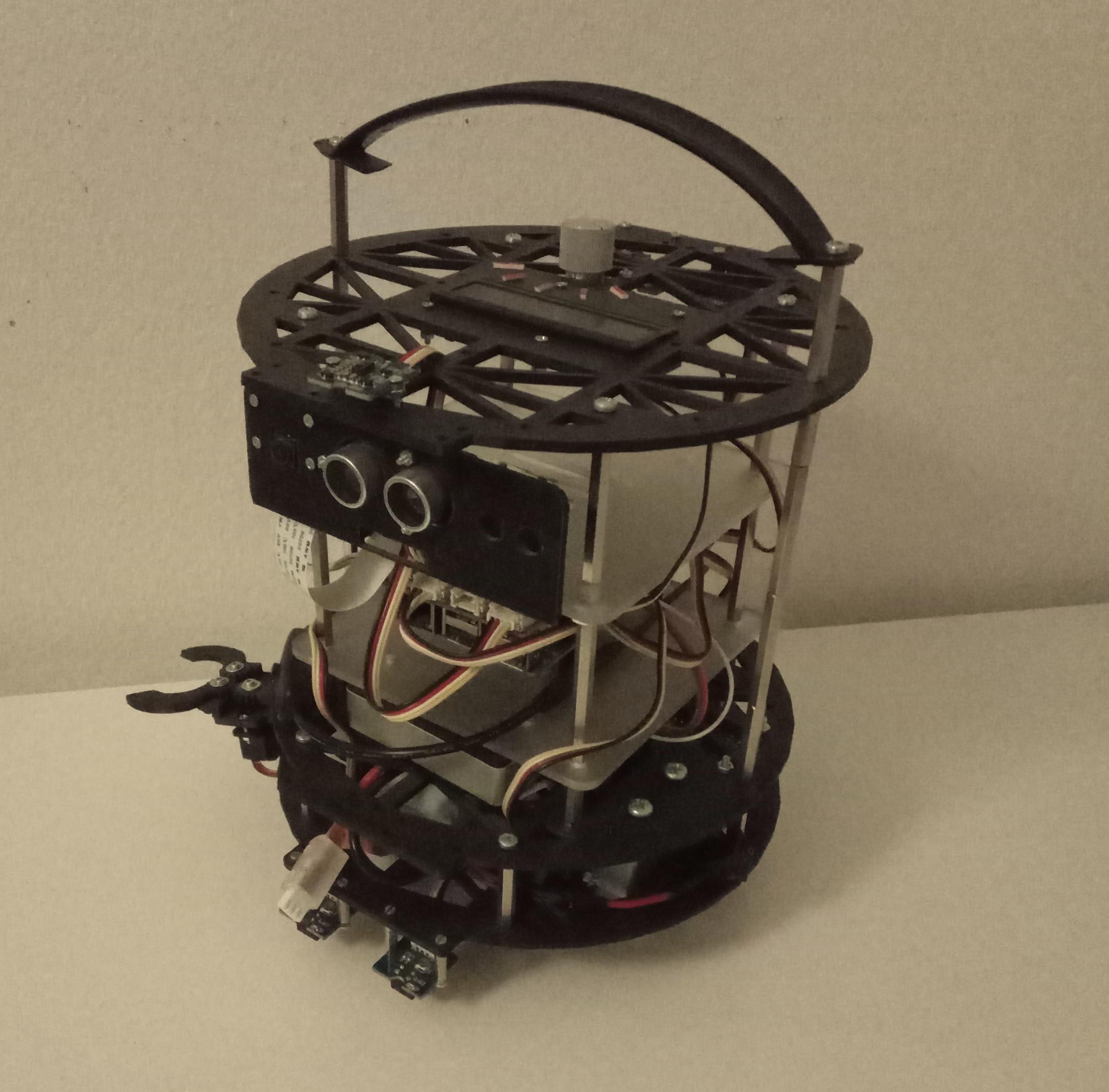 Raspberry Pi Based Multifunctional Robot