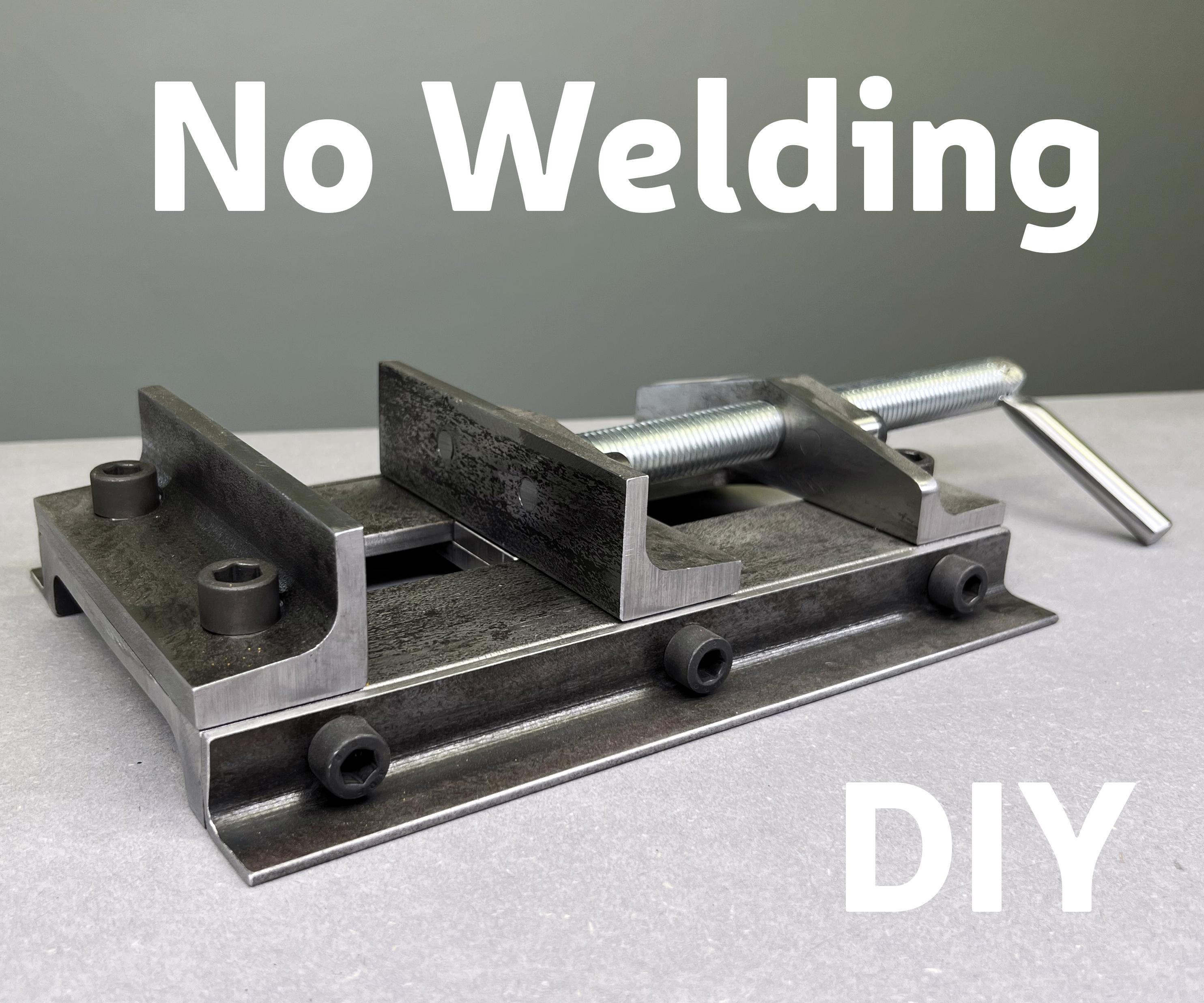 Make a Drill Press Vise Without Welding