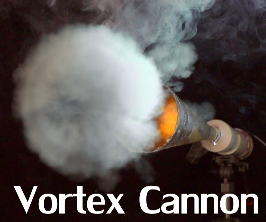 High Velocity Vortex Cannon - Aerosol Fuelled
