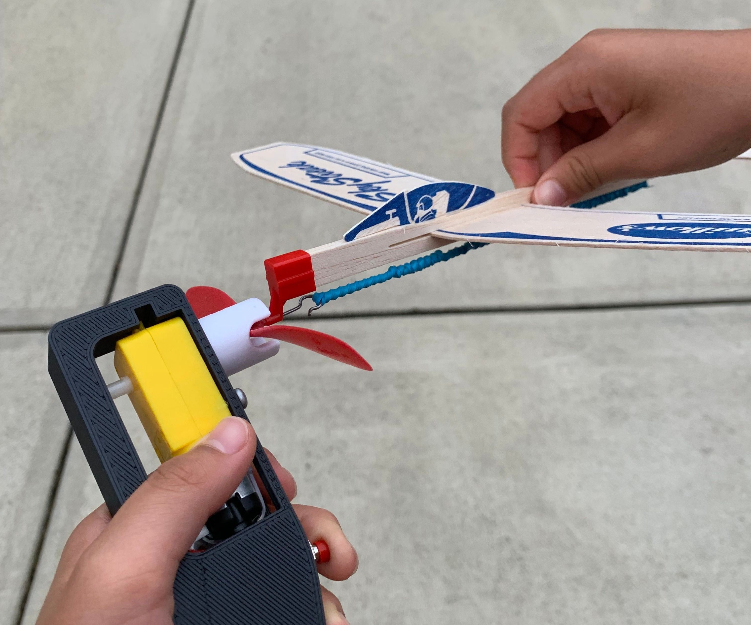 Easy Electric Rubber Band Winder