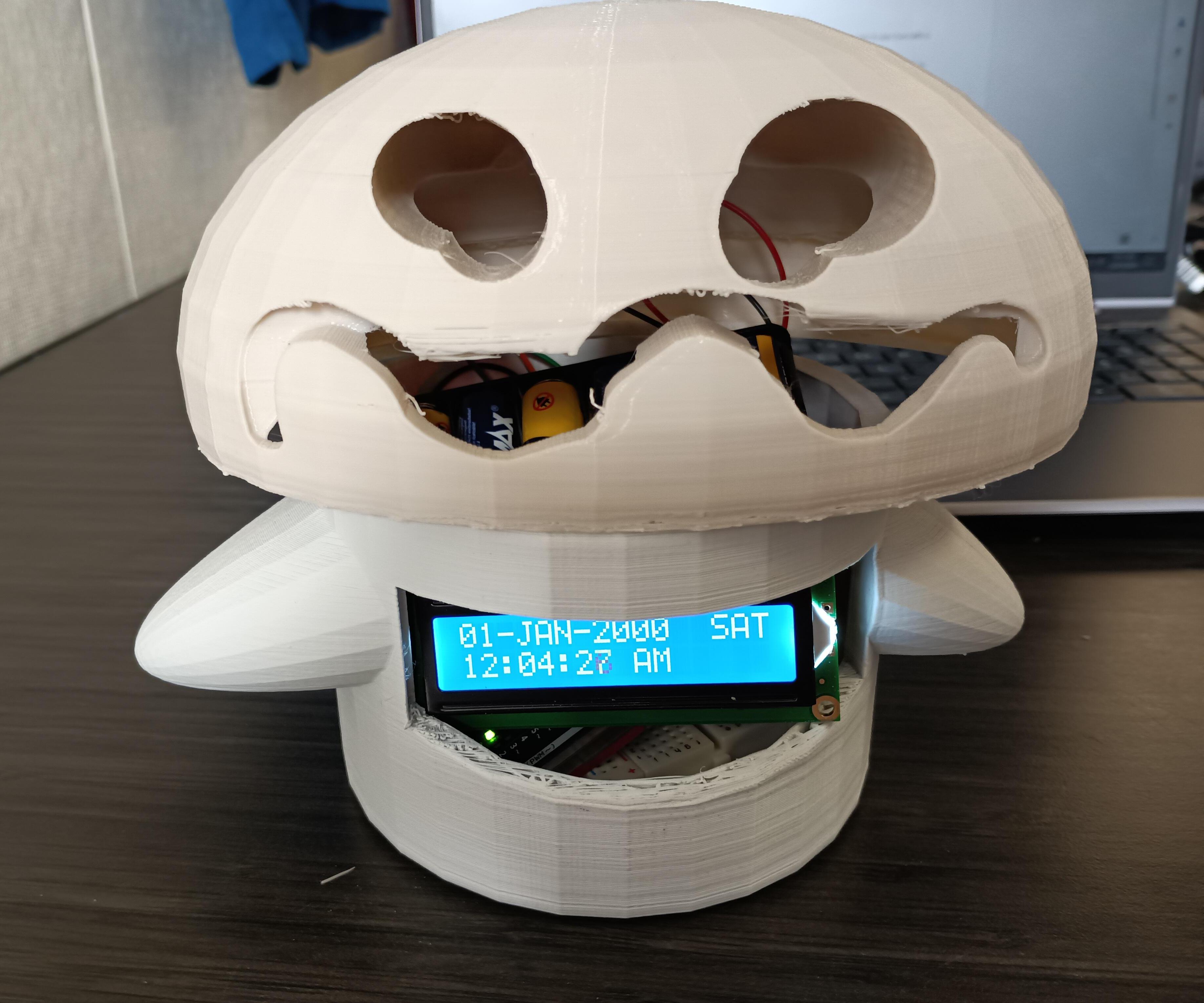 I Made a Digital Ghost Clock