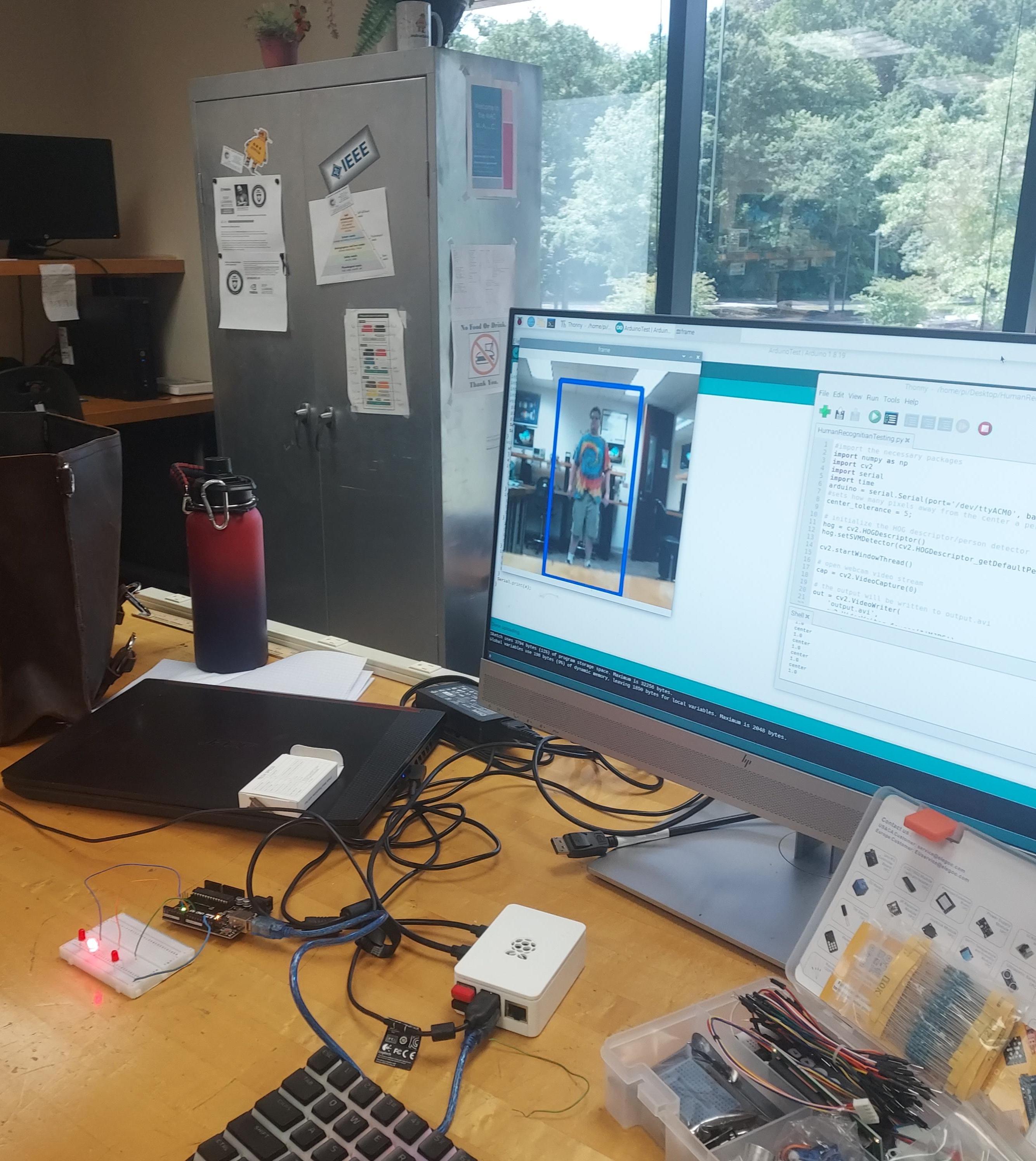 Human Position Recognition With Camera and Raspberry Pi 4 With the Use of OpenCV