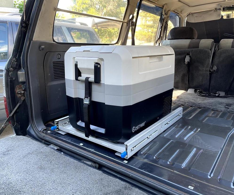 Camping Fridge Slide