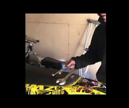 How to Adjust Dirt Bike Chain 