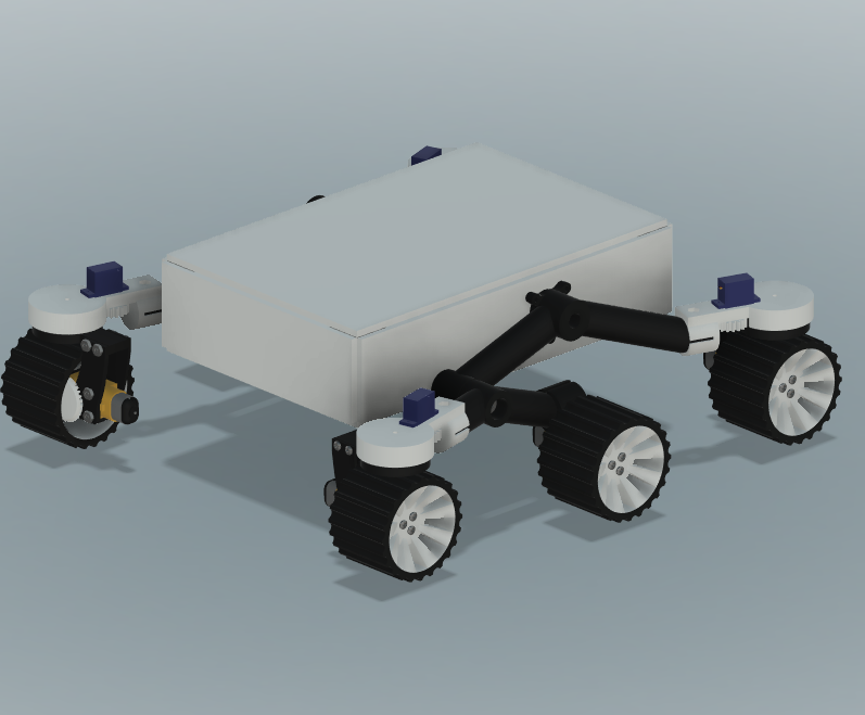 Arduino Based Perserverance Rover Model (Fusion 360)