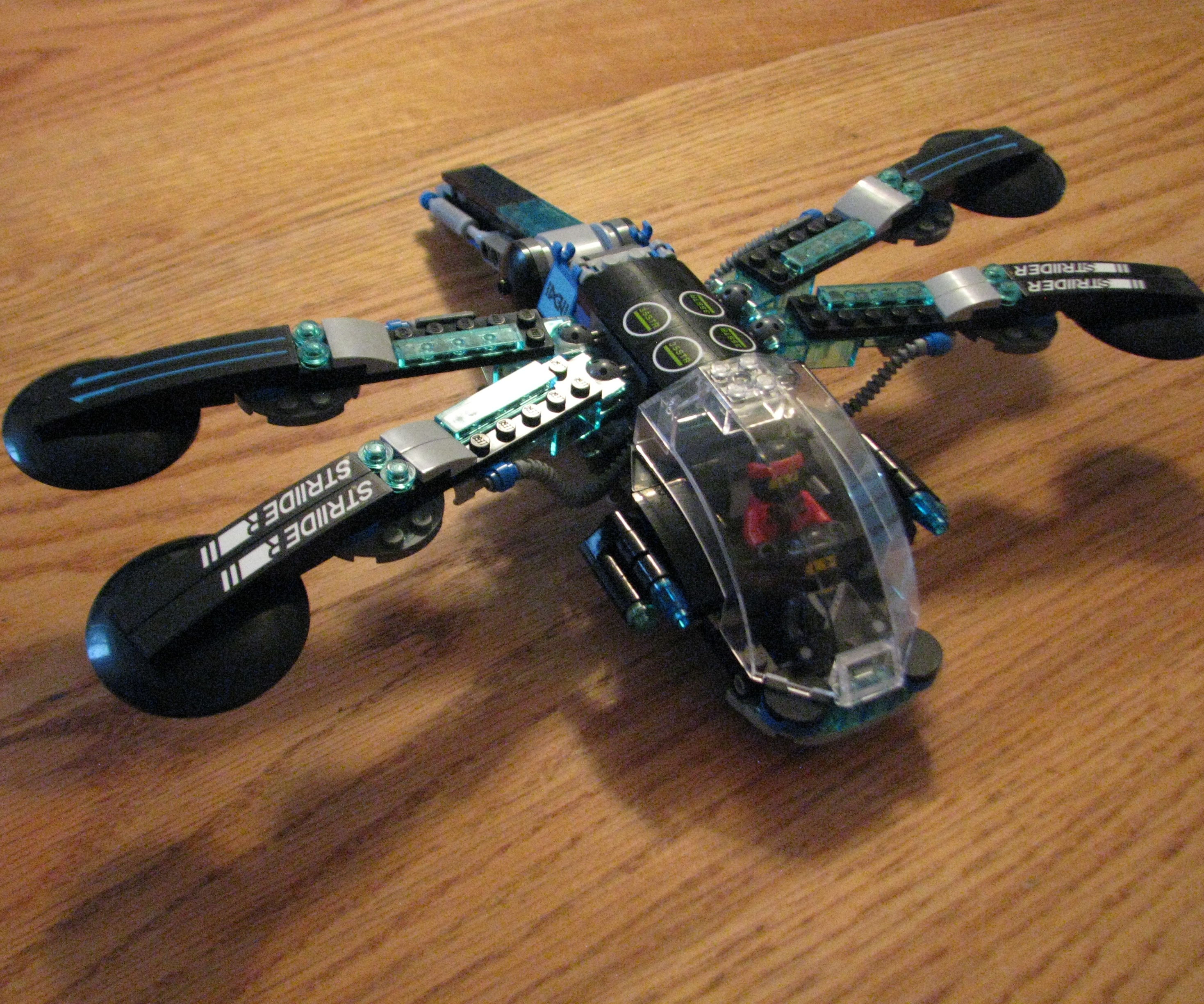 Alternate Directions for LEGO Ninjago Movie Water Strider 70611- Dragonfly