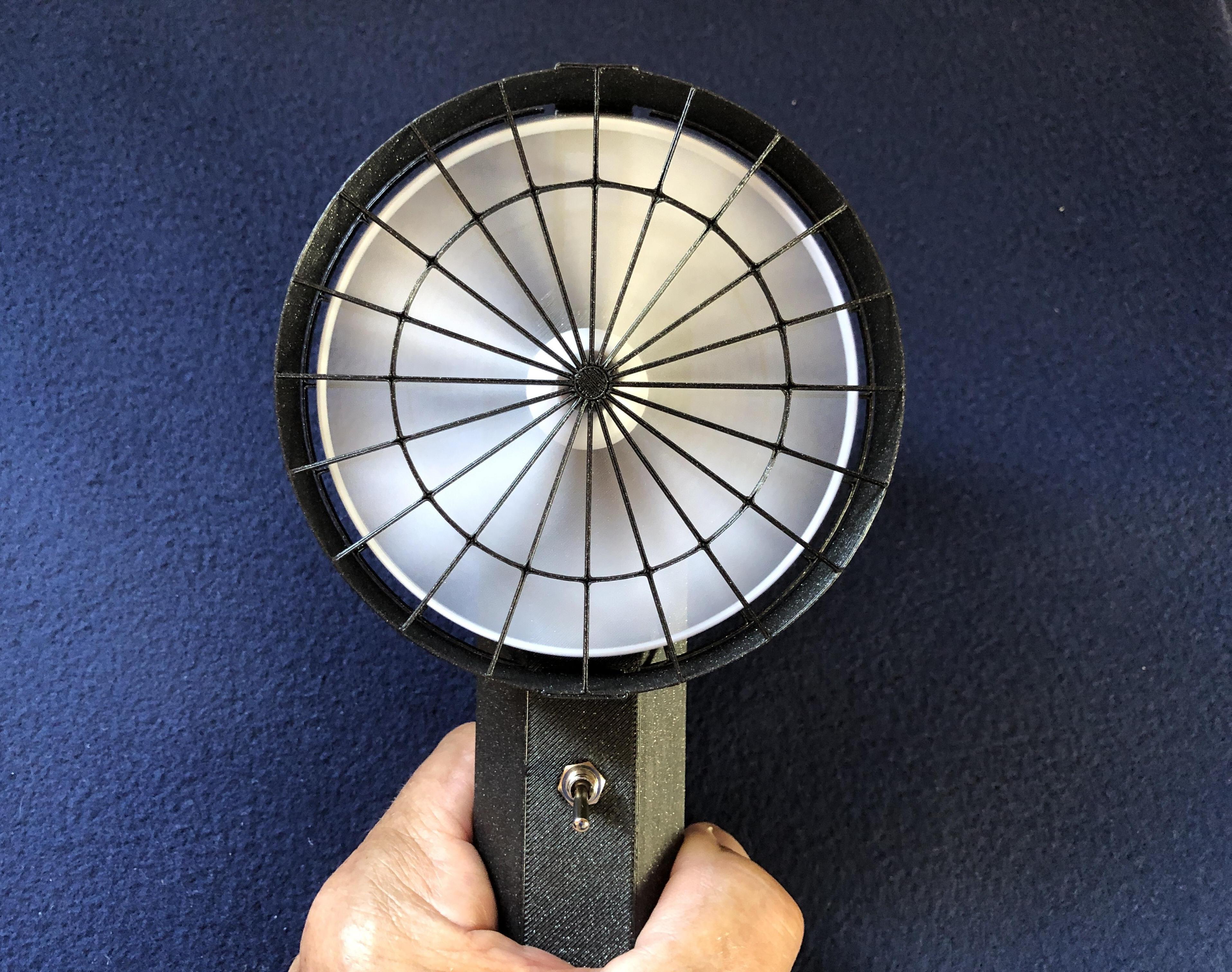 Mini Fan "Light Breeze" - Battery Powered - 3D Printed