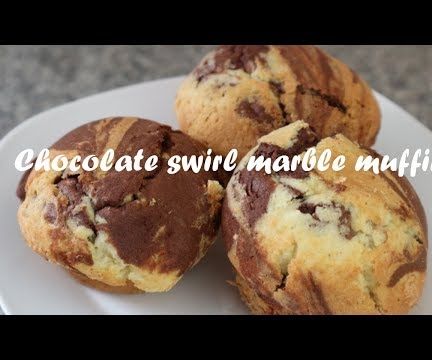 Chocolate Swirl Marble Muffins Recipe