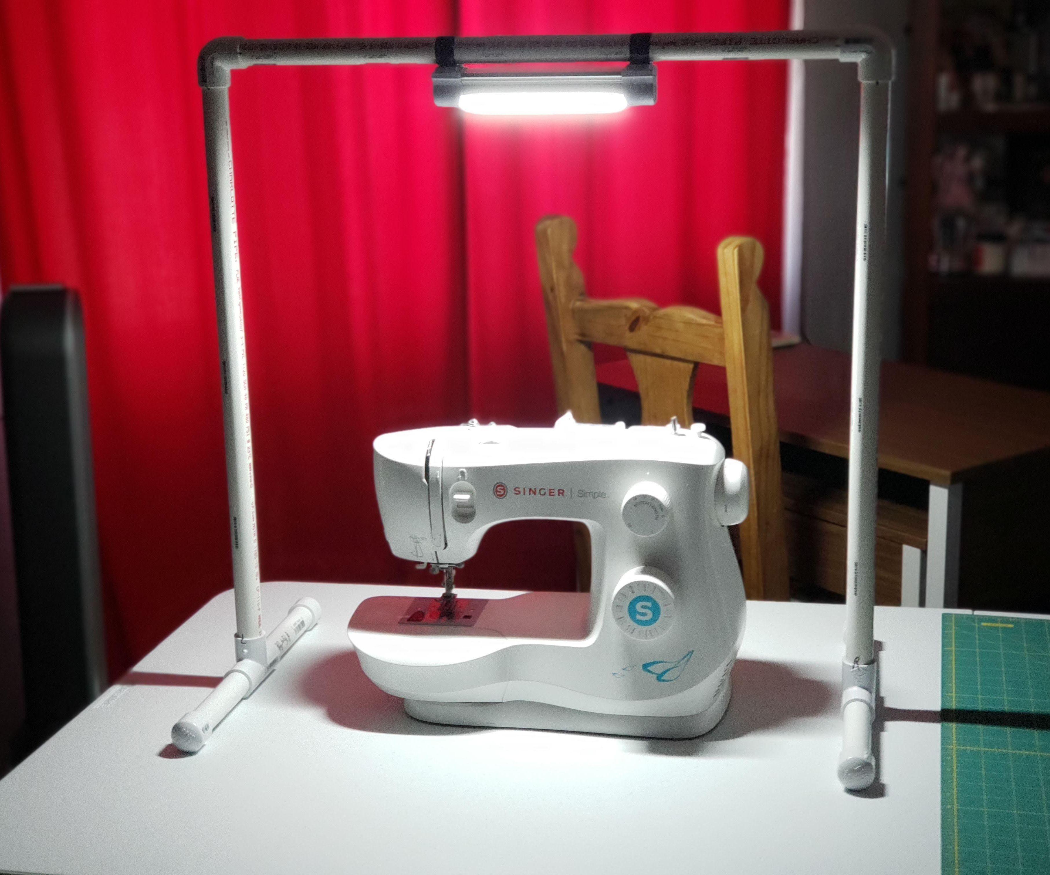 Simple PVC Workstation Light