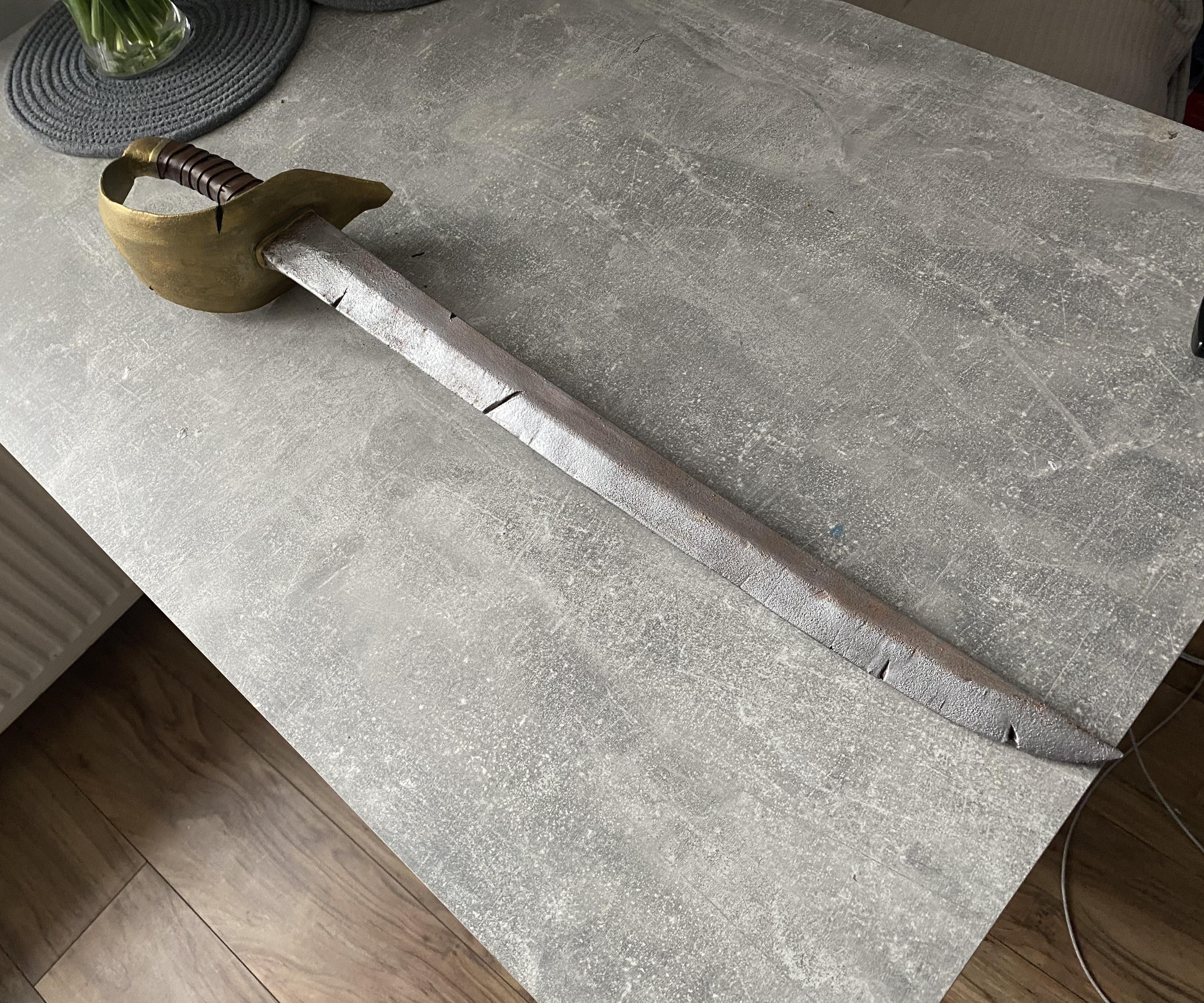 How to Make a LARP Safe Pirate Cutlass