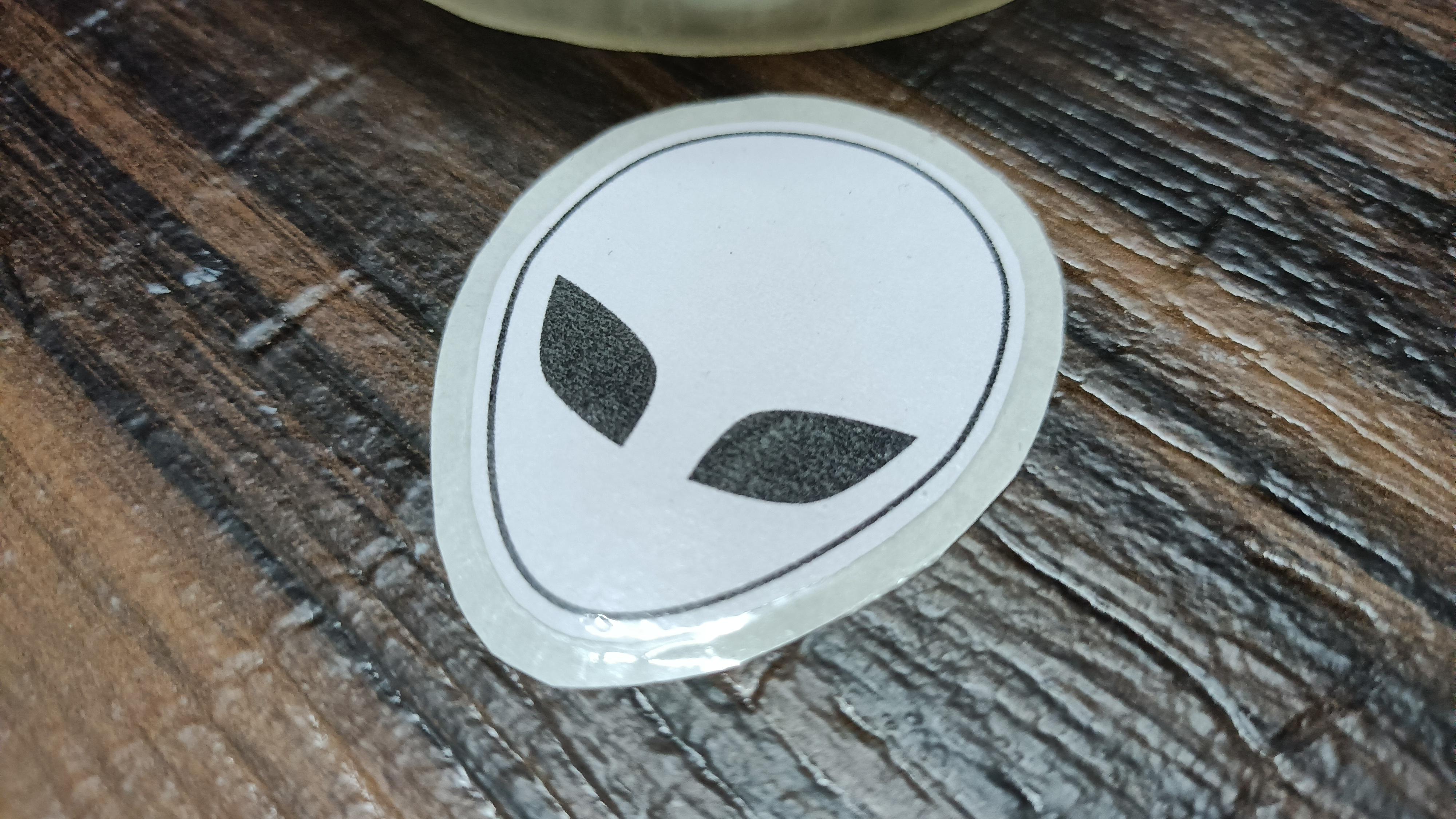 DIY Sticker Using Single-Sided Sticky Tape