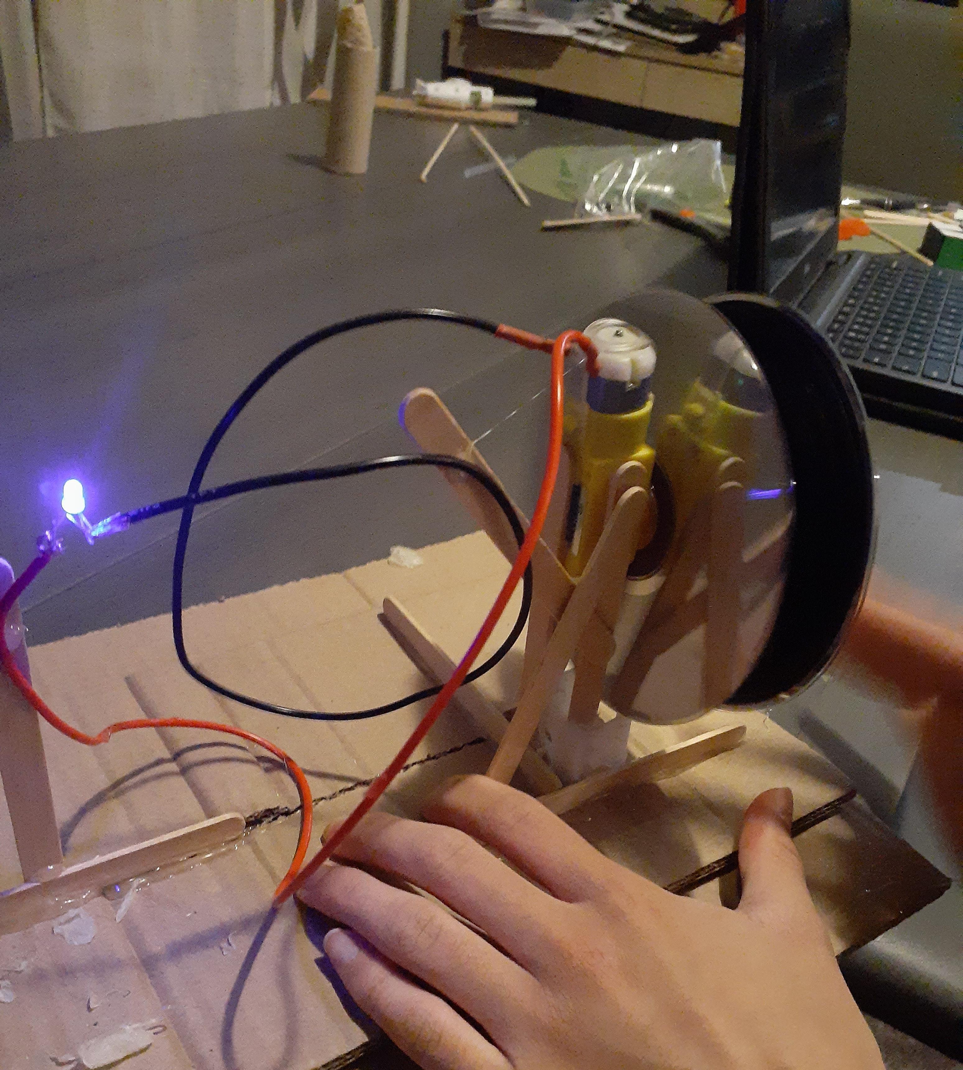 POWER & ENERGY: Electromagnetic Generator Student Work