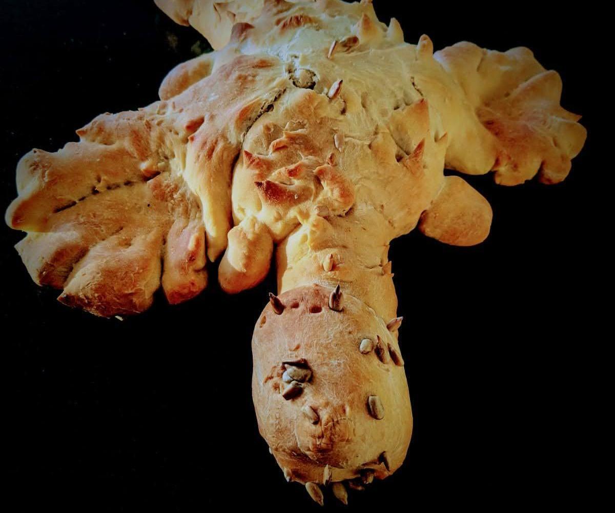 Sleeping Bread Dragon