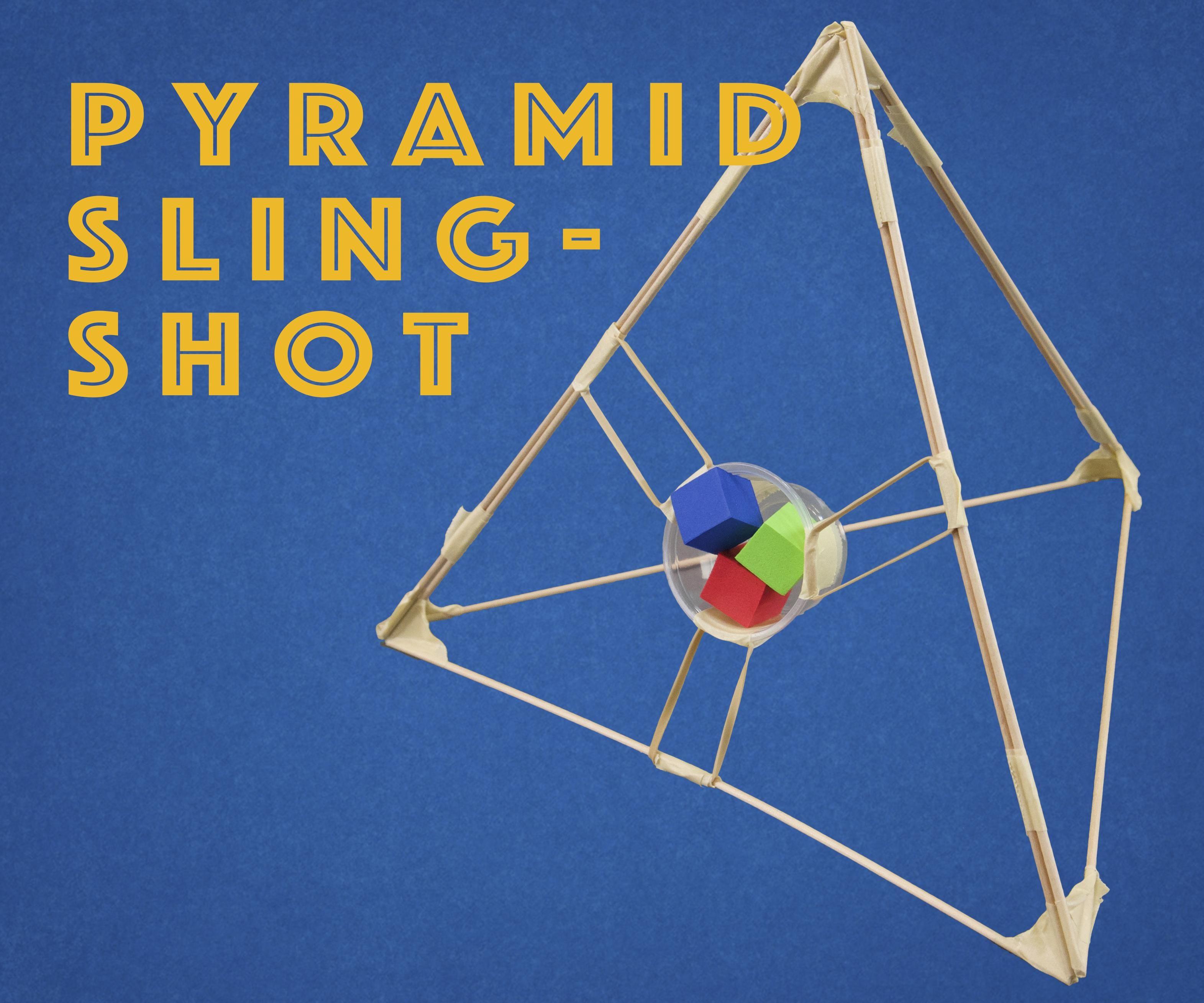 Pyramid Slingshot - Simple and Fun DIY STEM Project for Kids