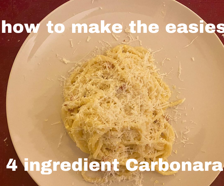 How to Make the Best 4 Ingredient Spaghetti Carbonara