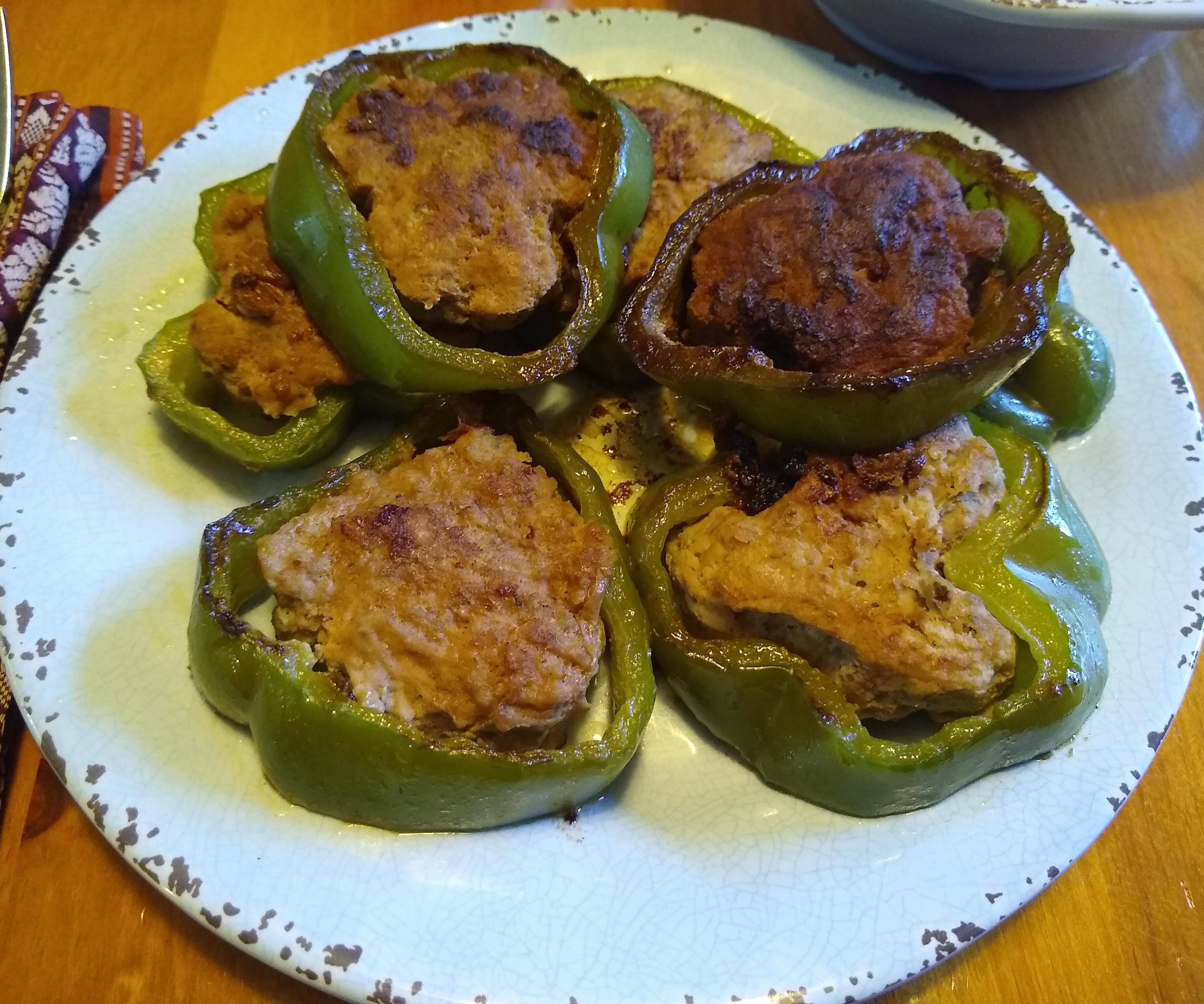 Stuffed Pepper Rings