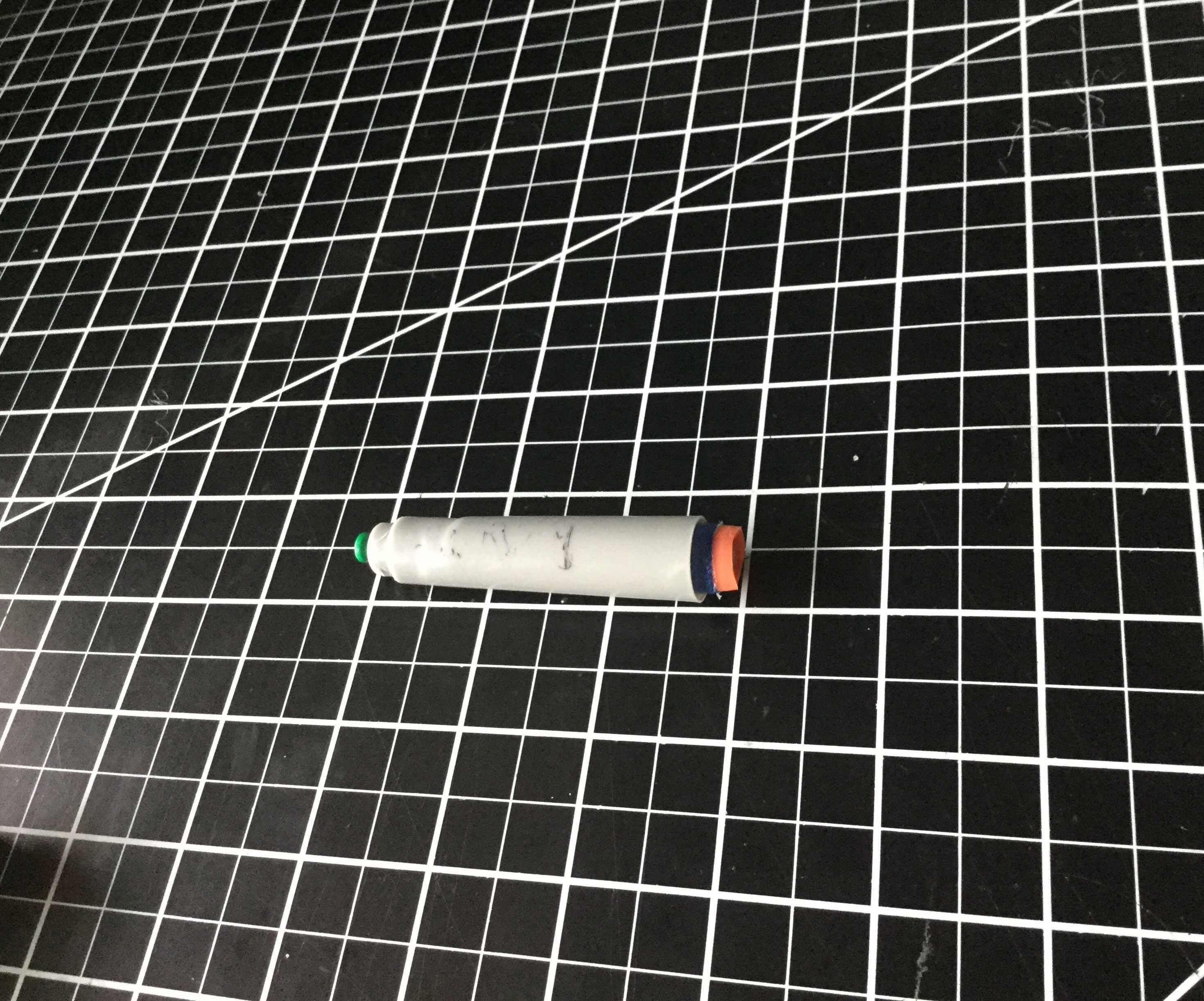 Nerf Silencer(any spring front-loader with dart posts removed)