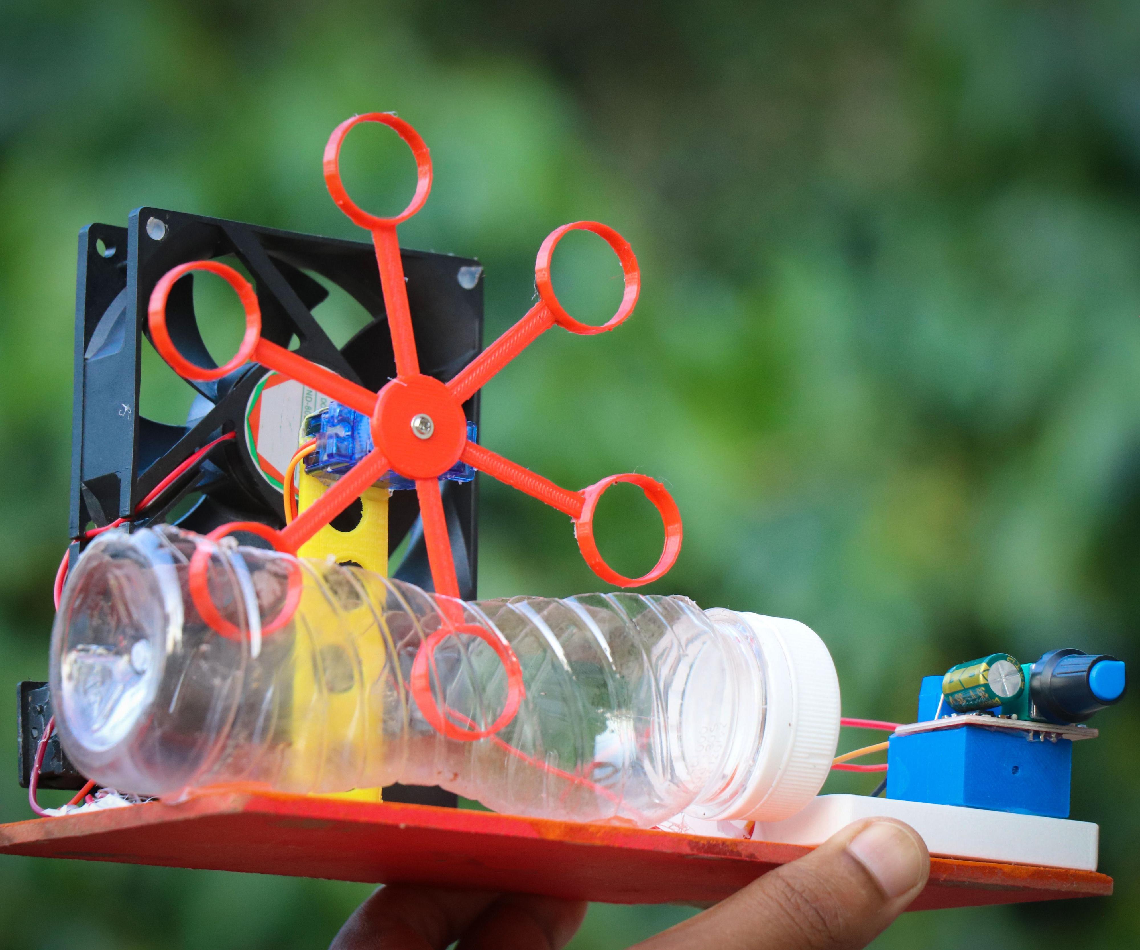 How to Make Bubble Blower Machine With Bubble Speed Control Feature