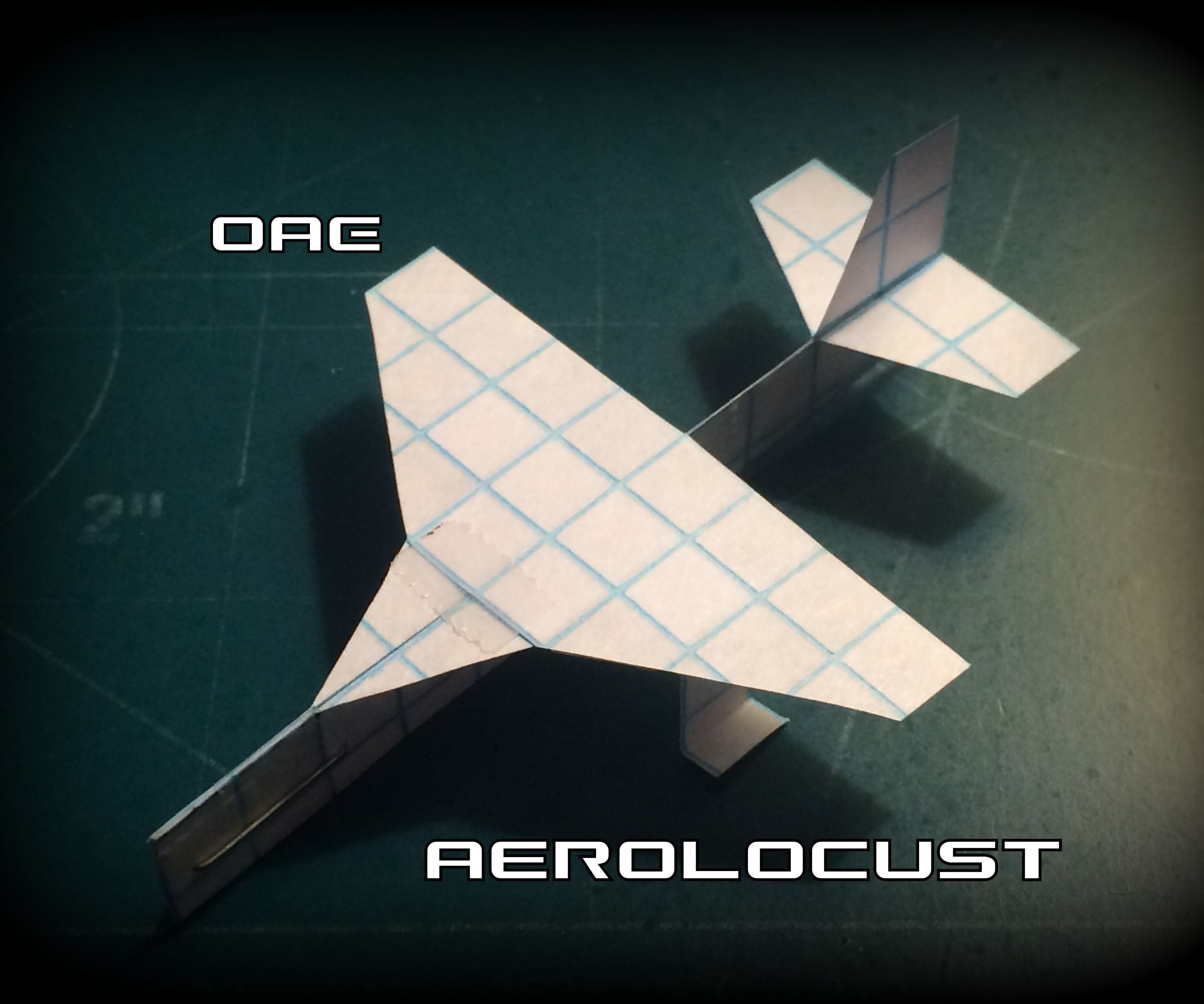 How To Make The AeroLocust Paper Airplane