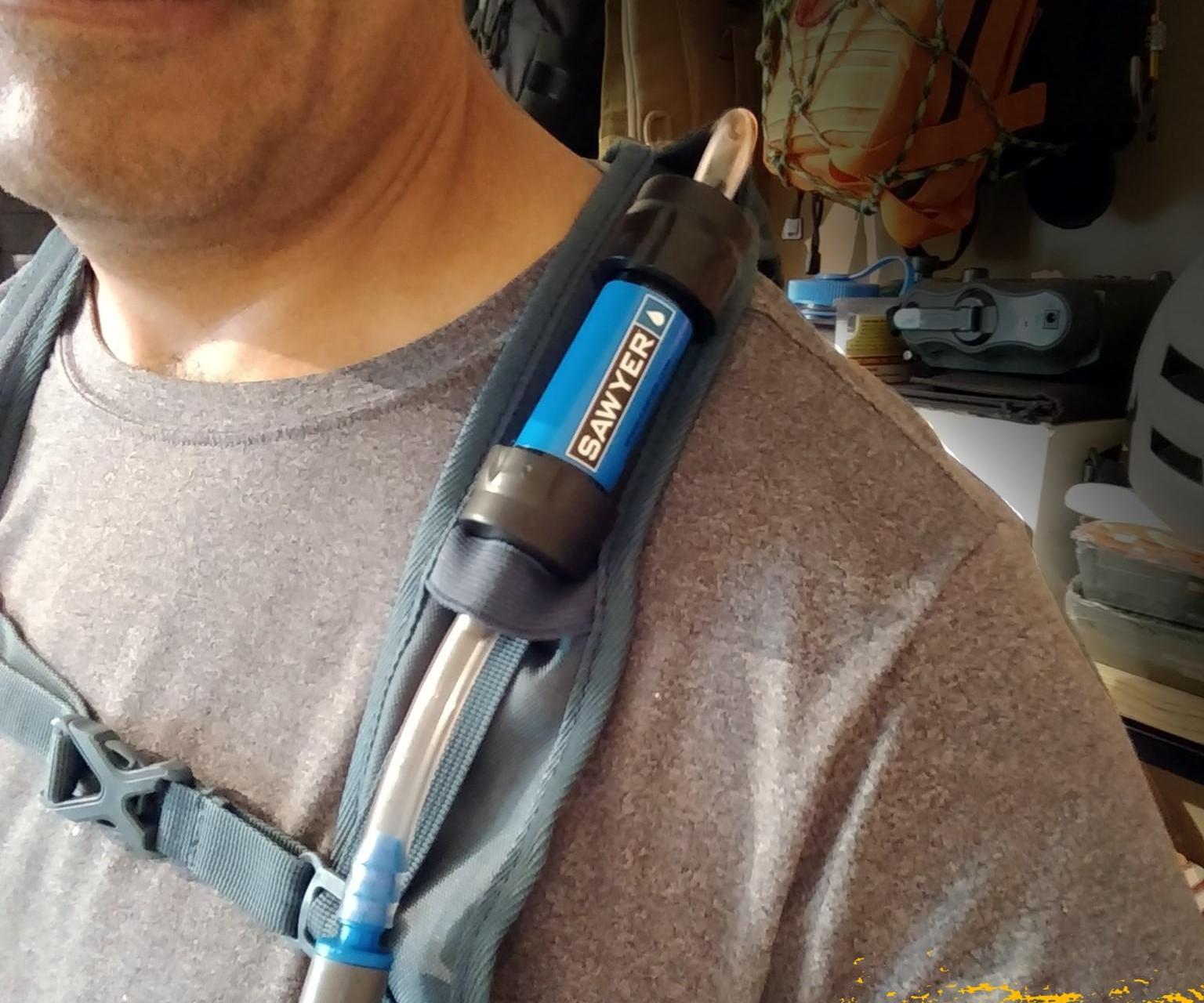 WATER FILTRATION HACK FOR HYDRATION PACKS