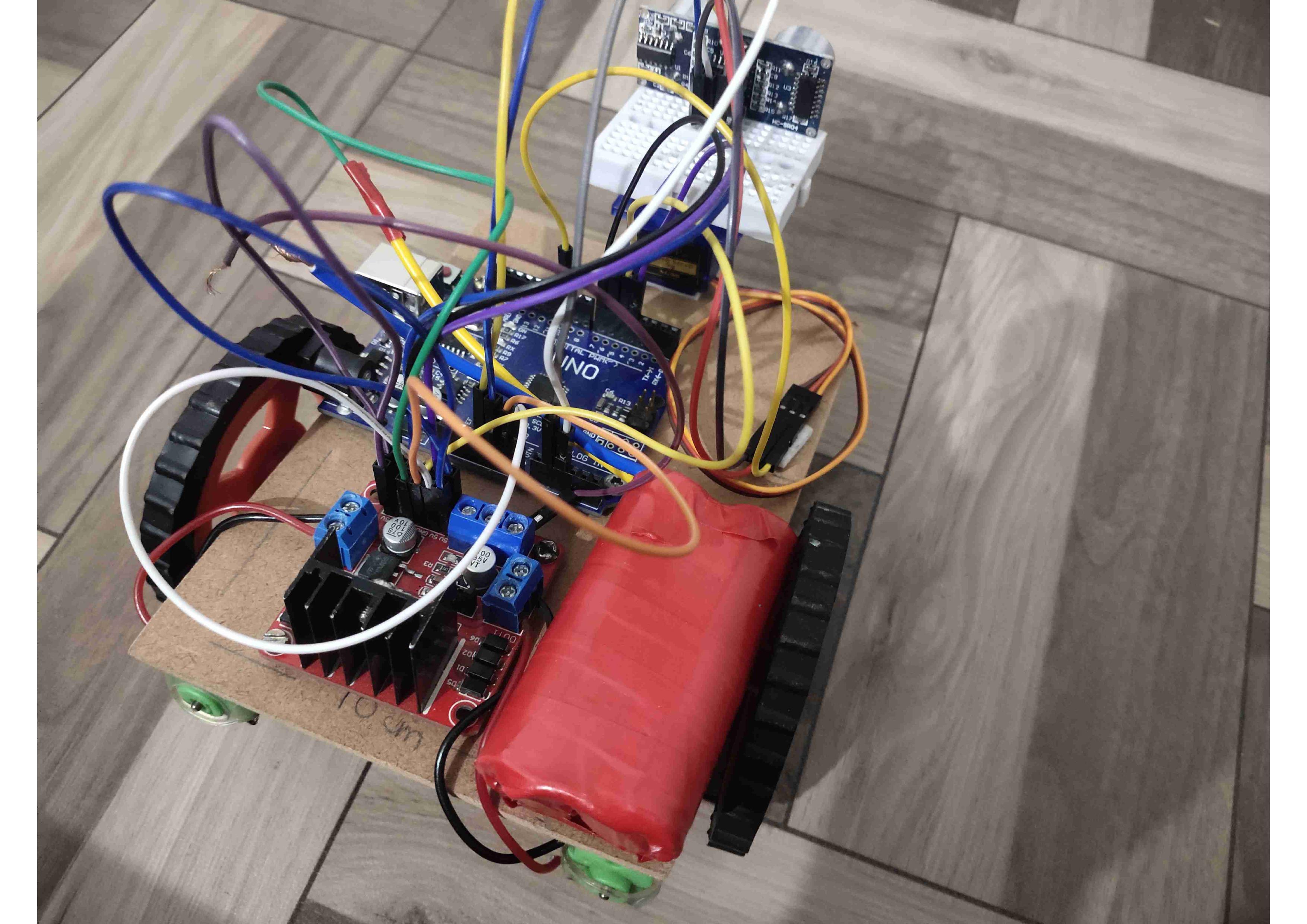 Arduino Obstacle Avoiding Robot 