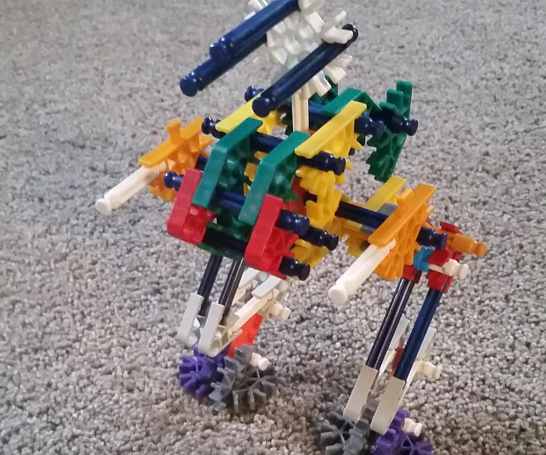 Simple K'nex War Robots Gepard