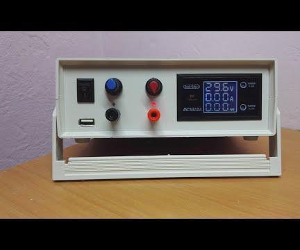 DIY 30V10A Power Supply From Pc Source Without Step-down